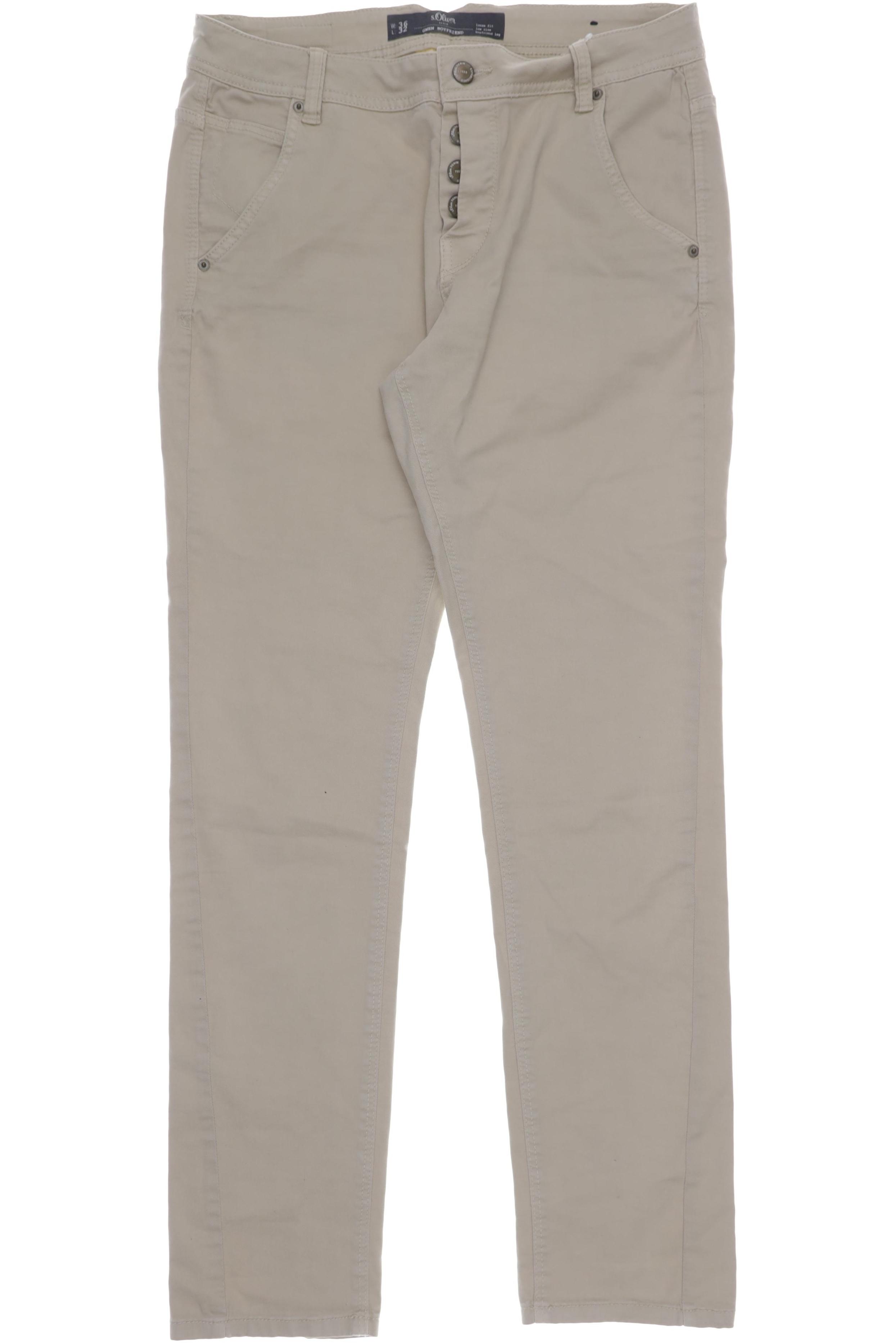 

s.Oliver Damen Jeans, beige, Gr. 36
