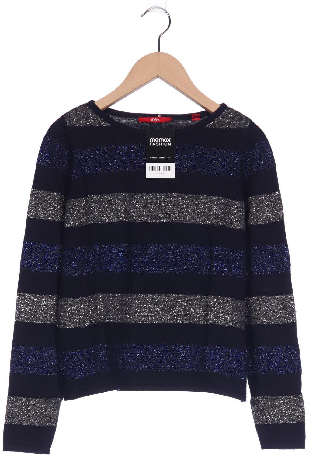 

s.Oliver Damen Pullover, marineblau