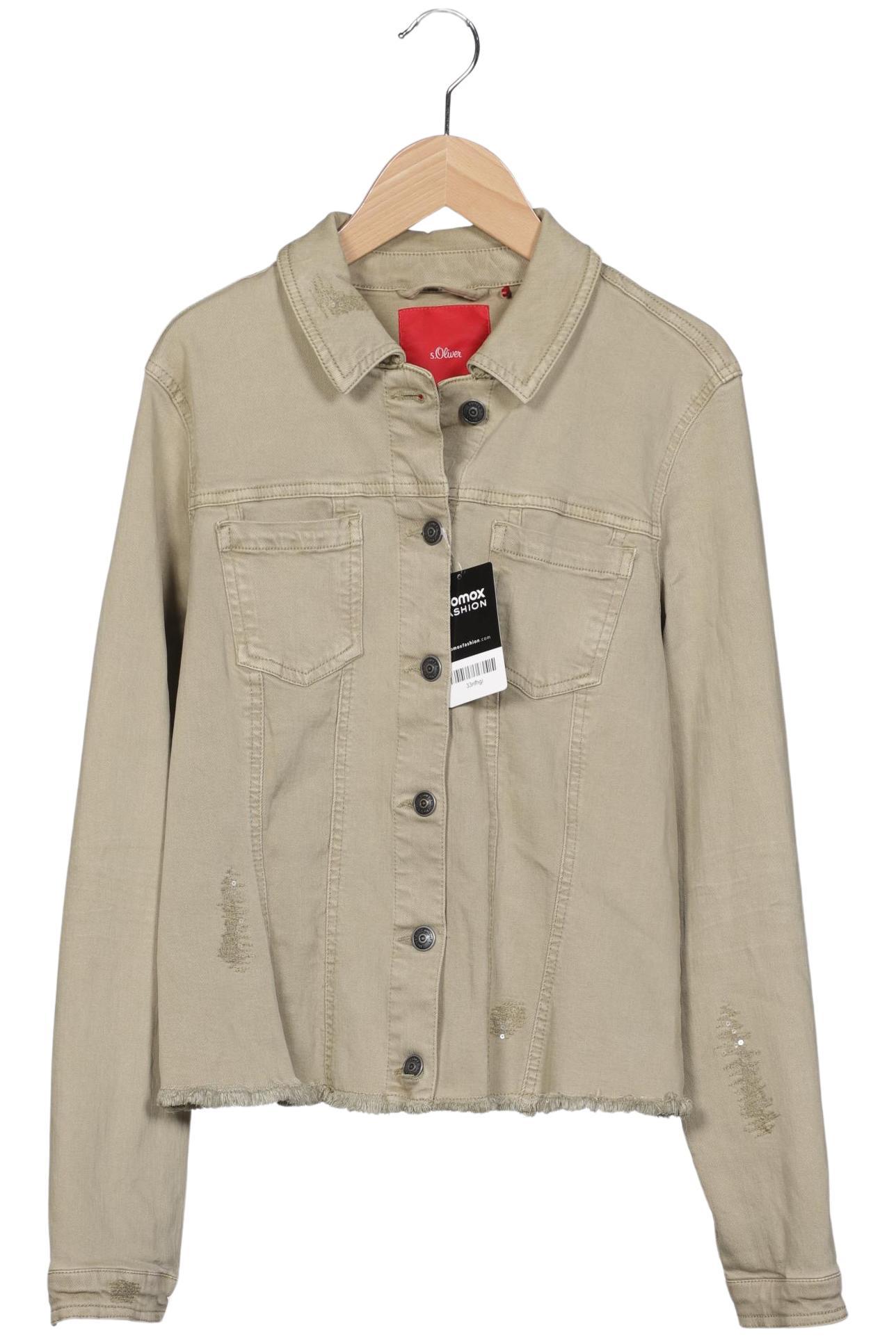 

s.Oliver Damen Jacke, beige, Gr. 38