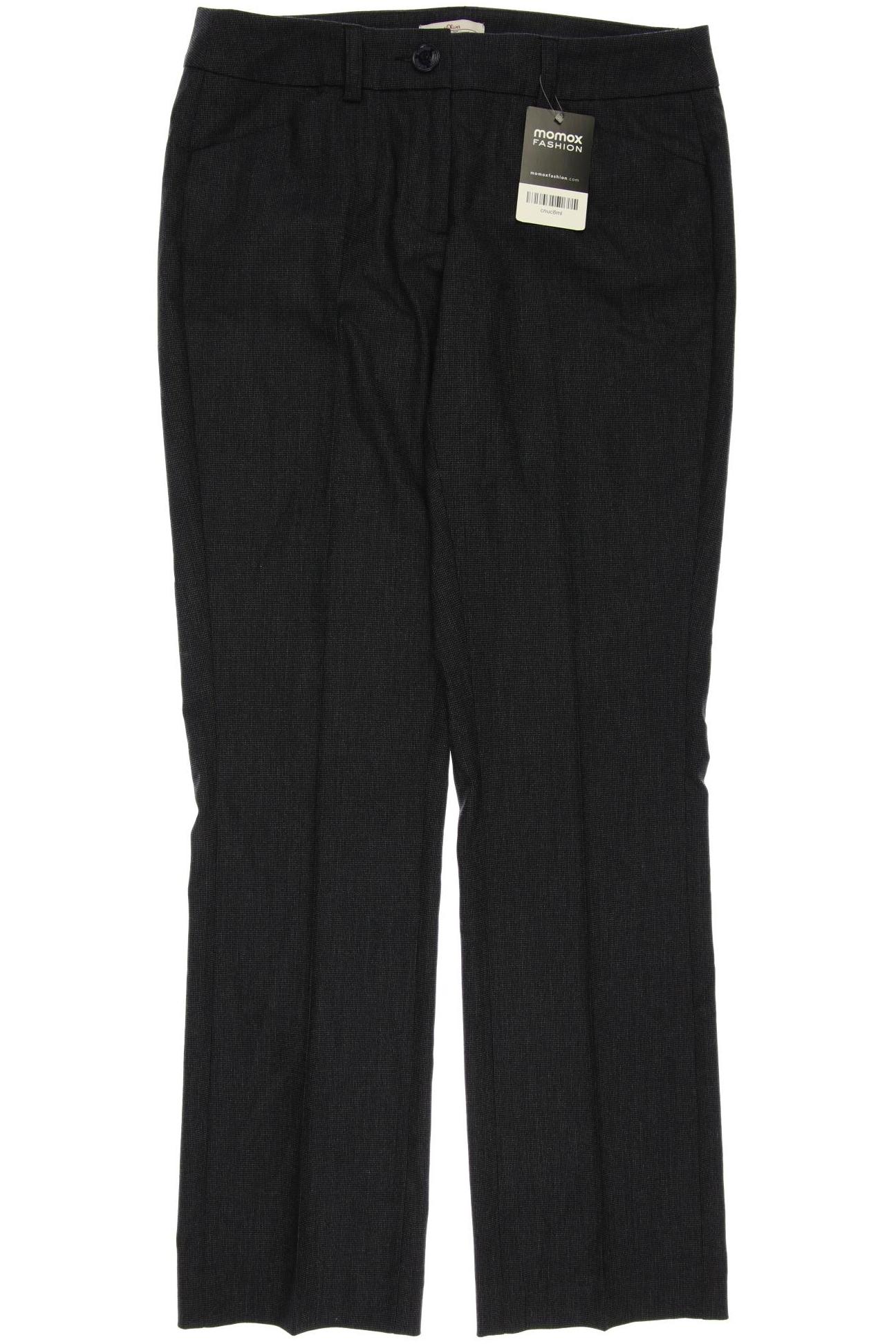 

s.Oliver Damen Stoffhose, marineblau, Gr. 34