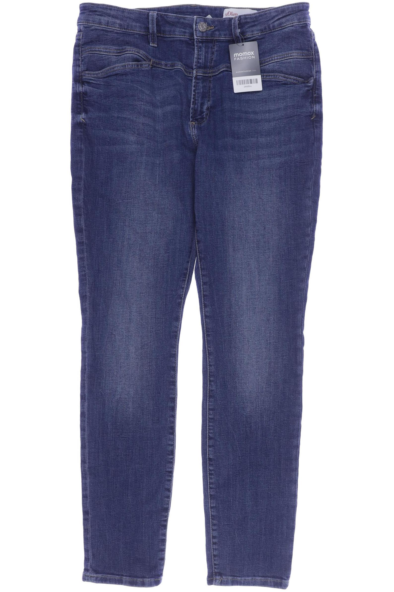 

s.Oliver Damen Jeans, blau