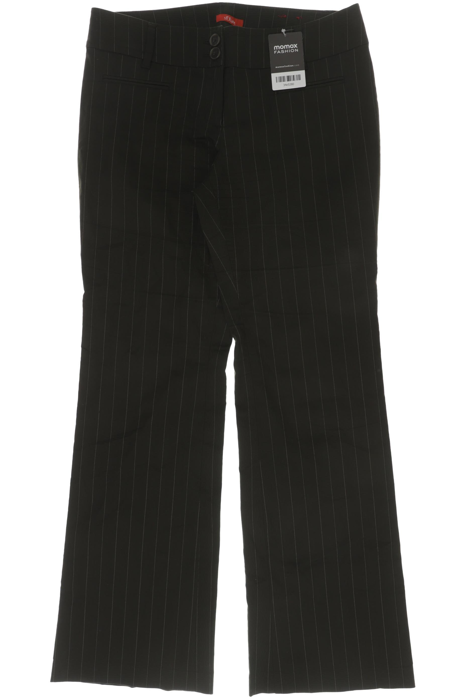 

s.Oliver Damen Stoffhose, grün, Gr. 38