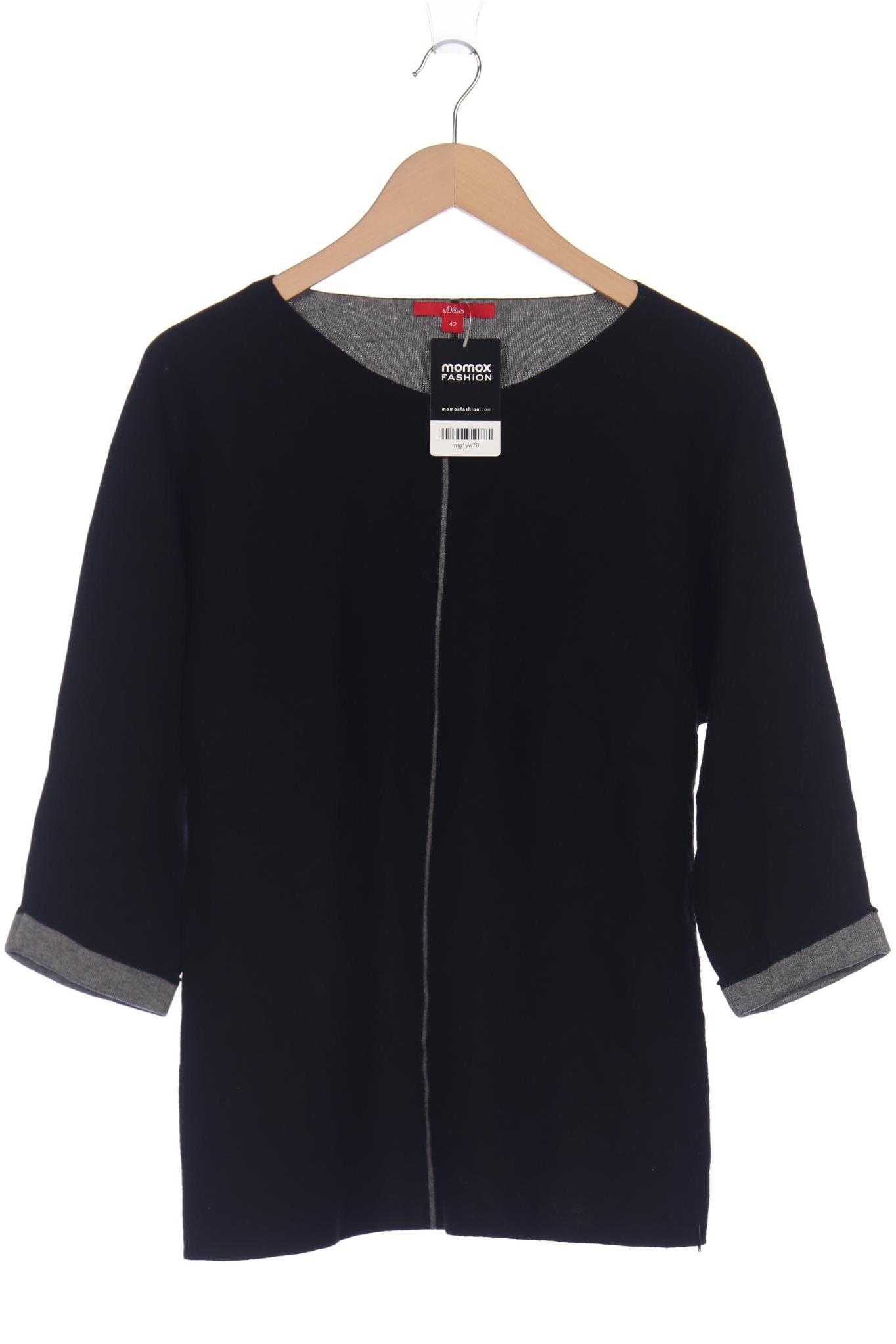 

s.Oliver Damen Pullover, schwarz, Gr. 42