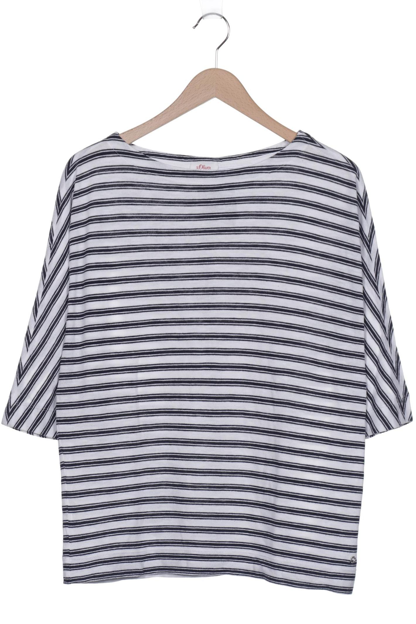 

s.Oliver Damen Pullover, weiß, Gr. 40