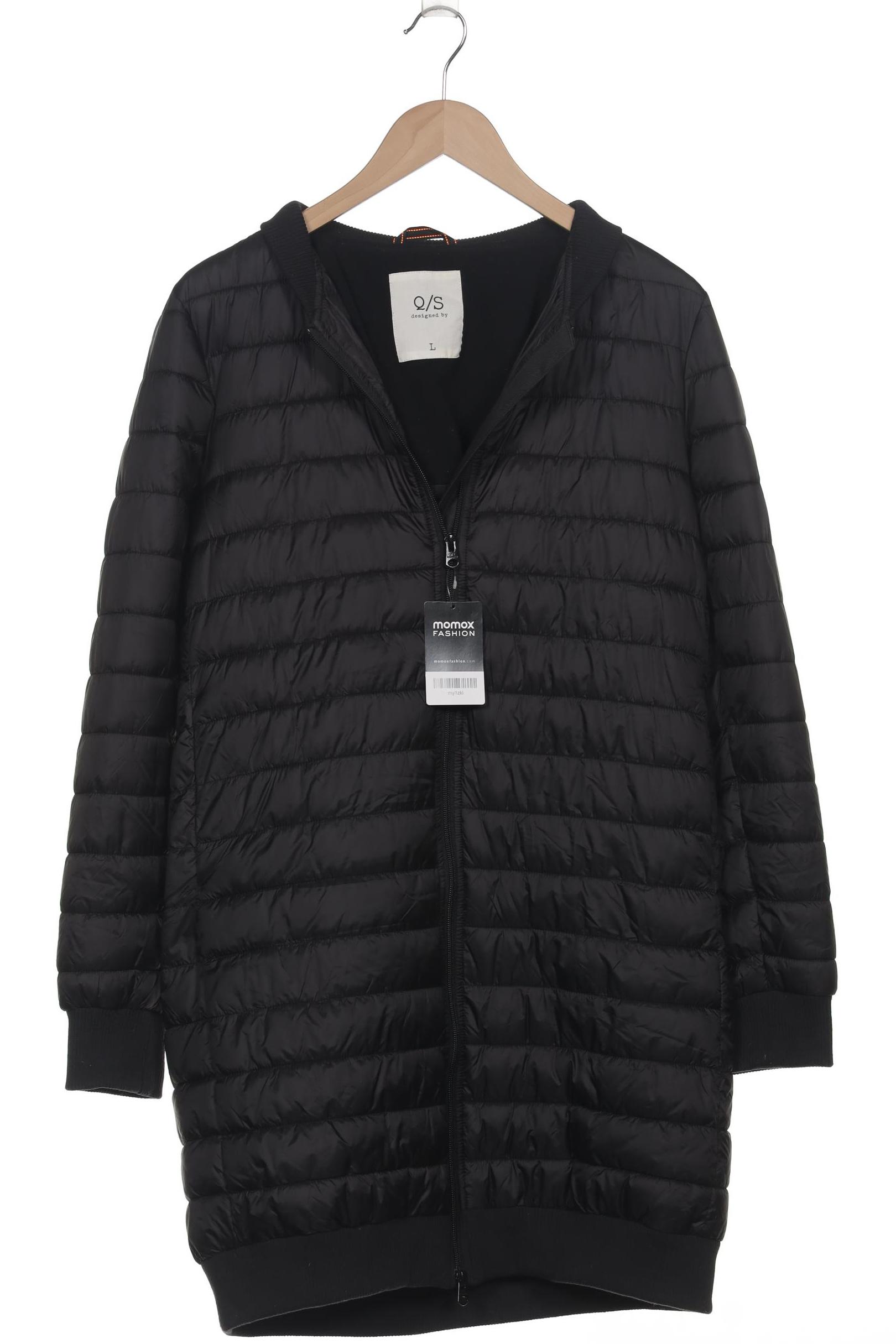 

s.Oliver Damen Mantel, schwarz, Gr. 42