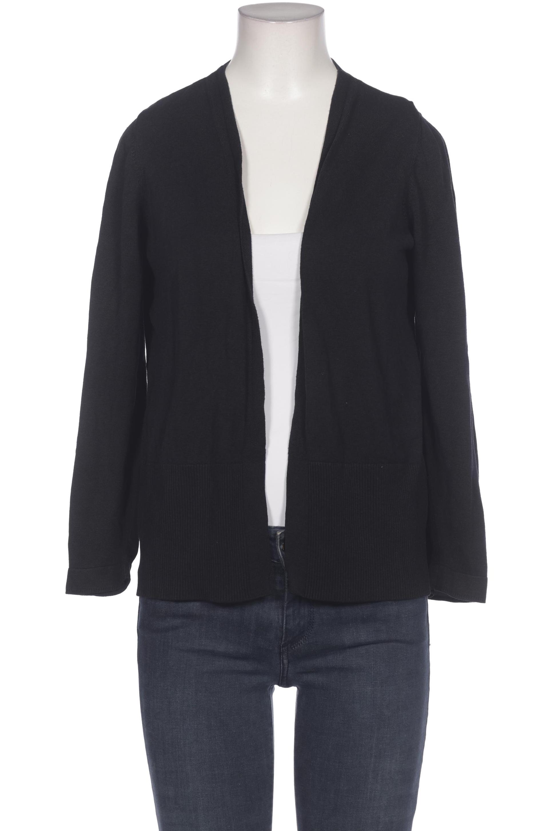 

s.Oliver Damen Strickjacke, schwarz, Gr. 38