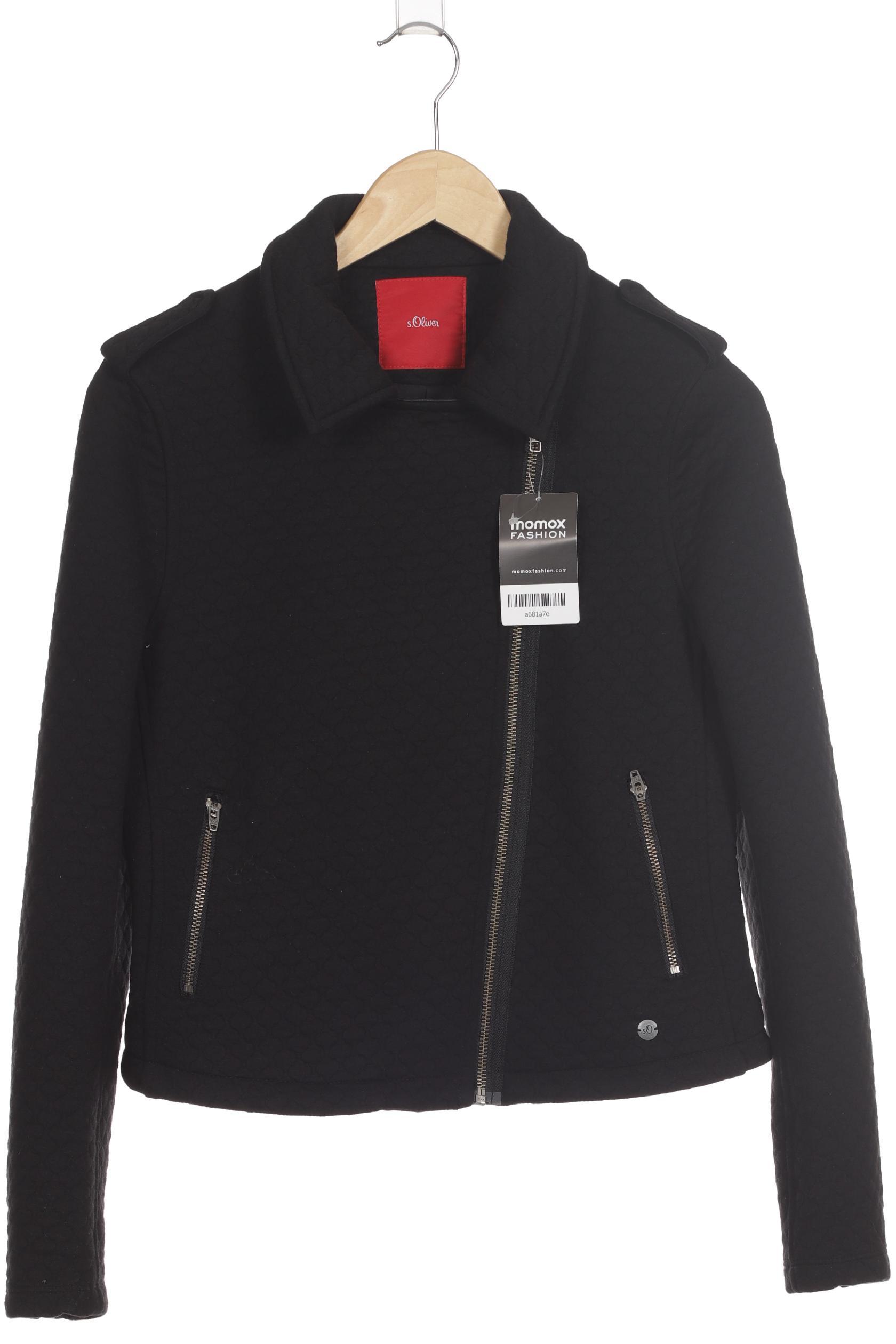 

s.Oliver Damen Jacke, schwarz, Gr. 40
