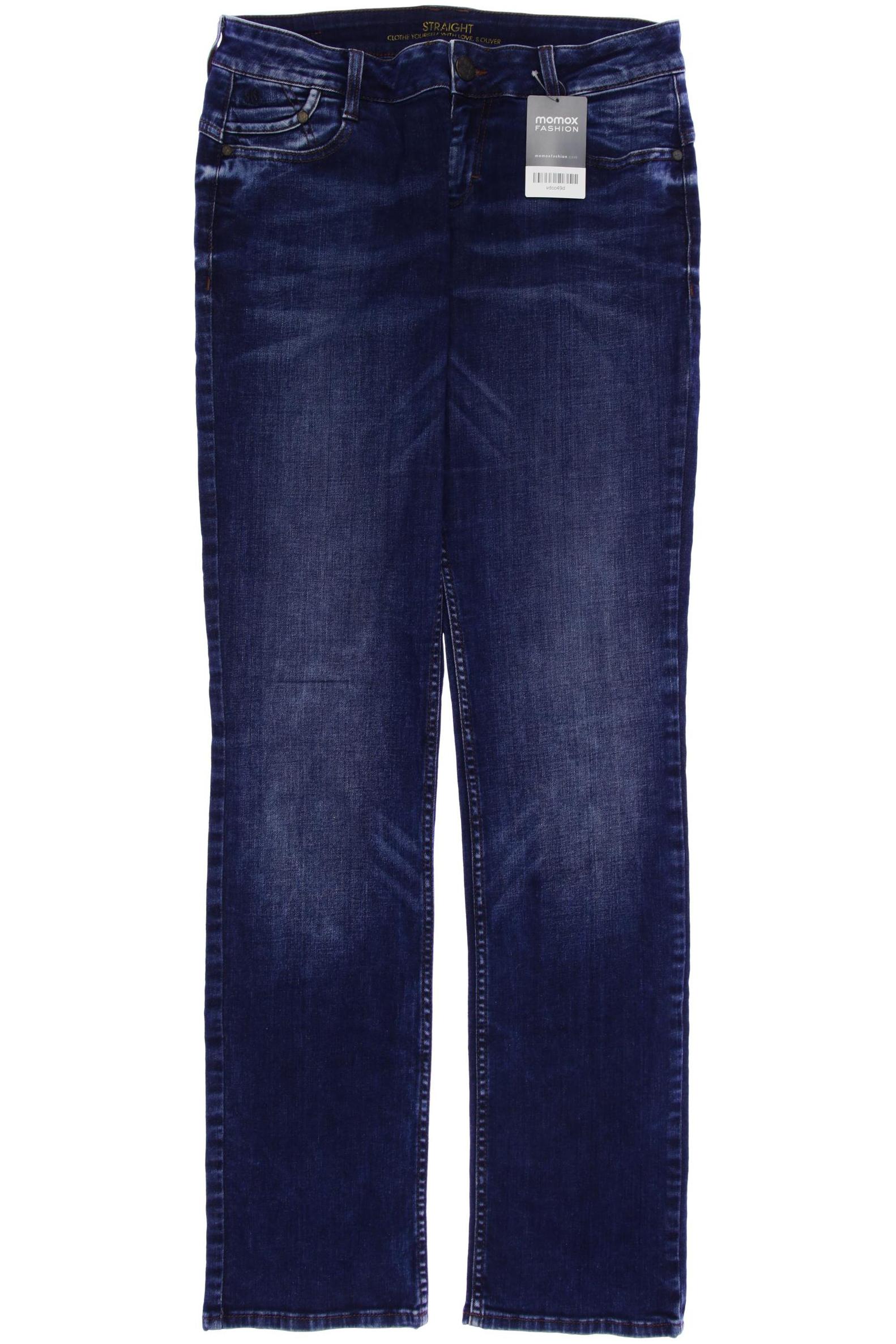 

s.Oliver Damen Jeans, marineblau, Gr. 38