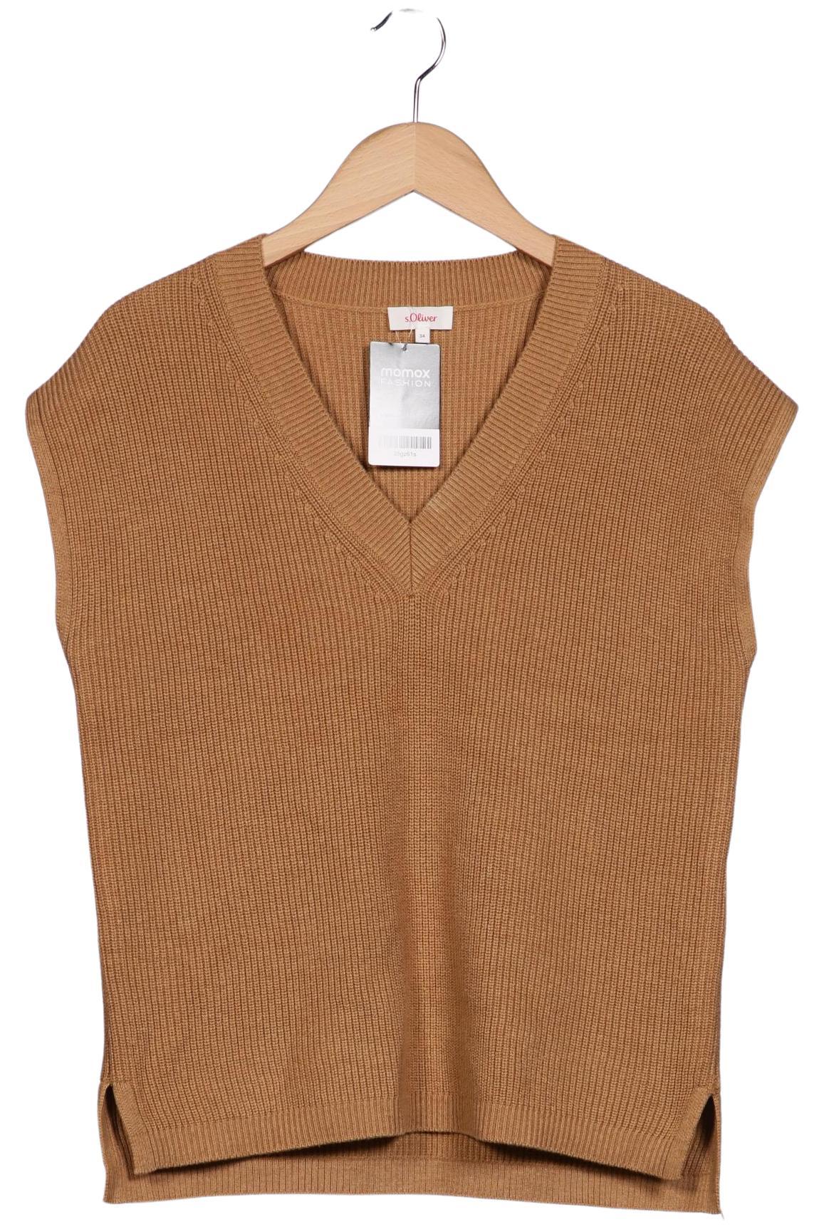 

s.Oliver Damen Pullover, braun, Gr. 34