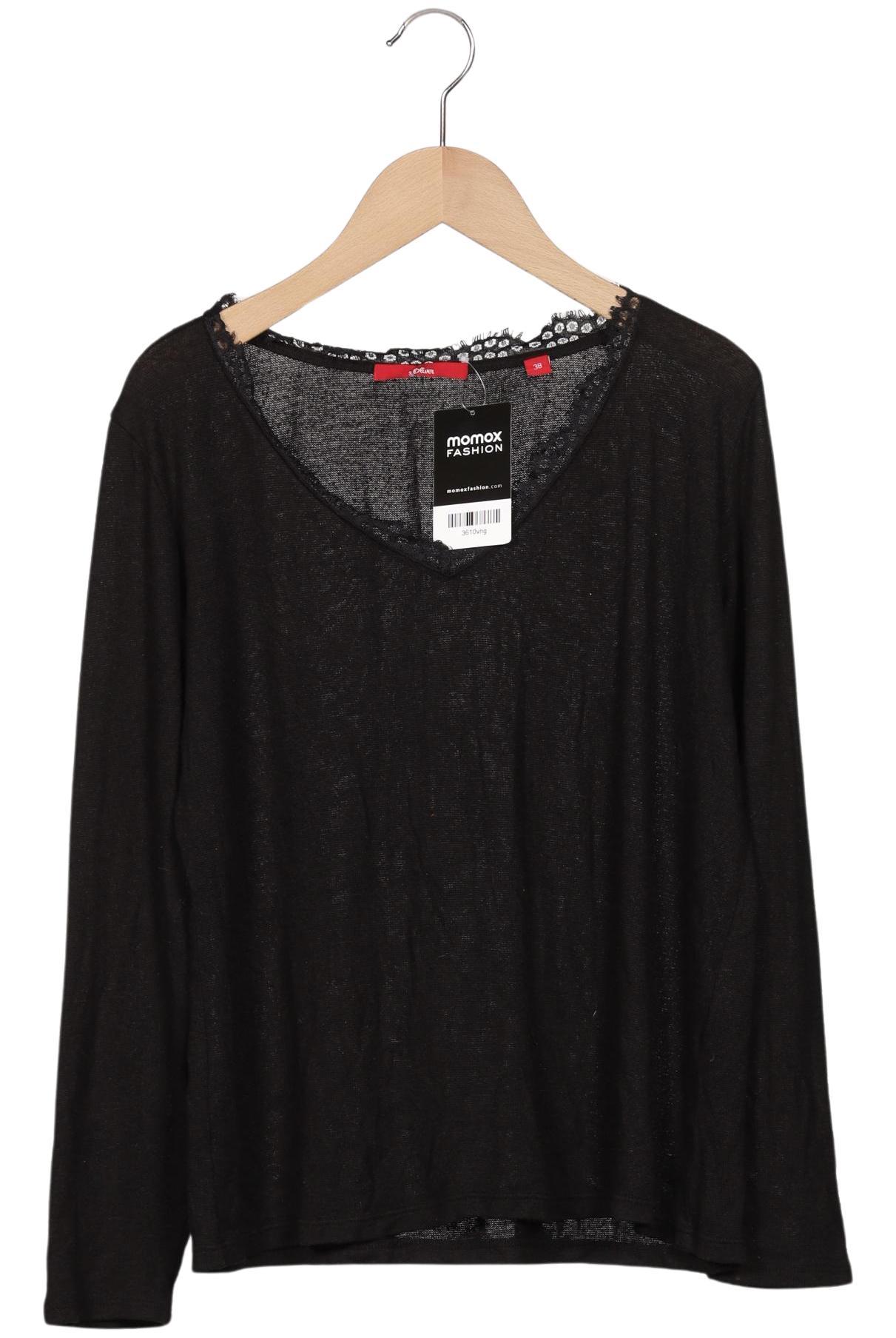 

s.Oliver Damen Pullover, schwarz, Gr. 38