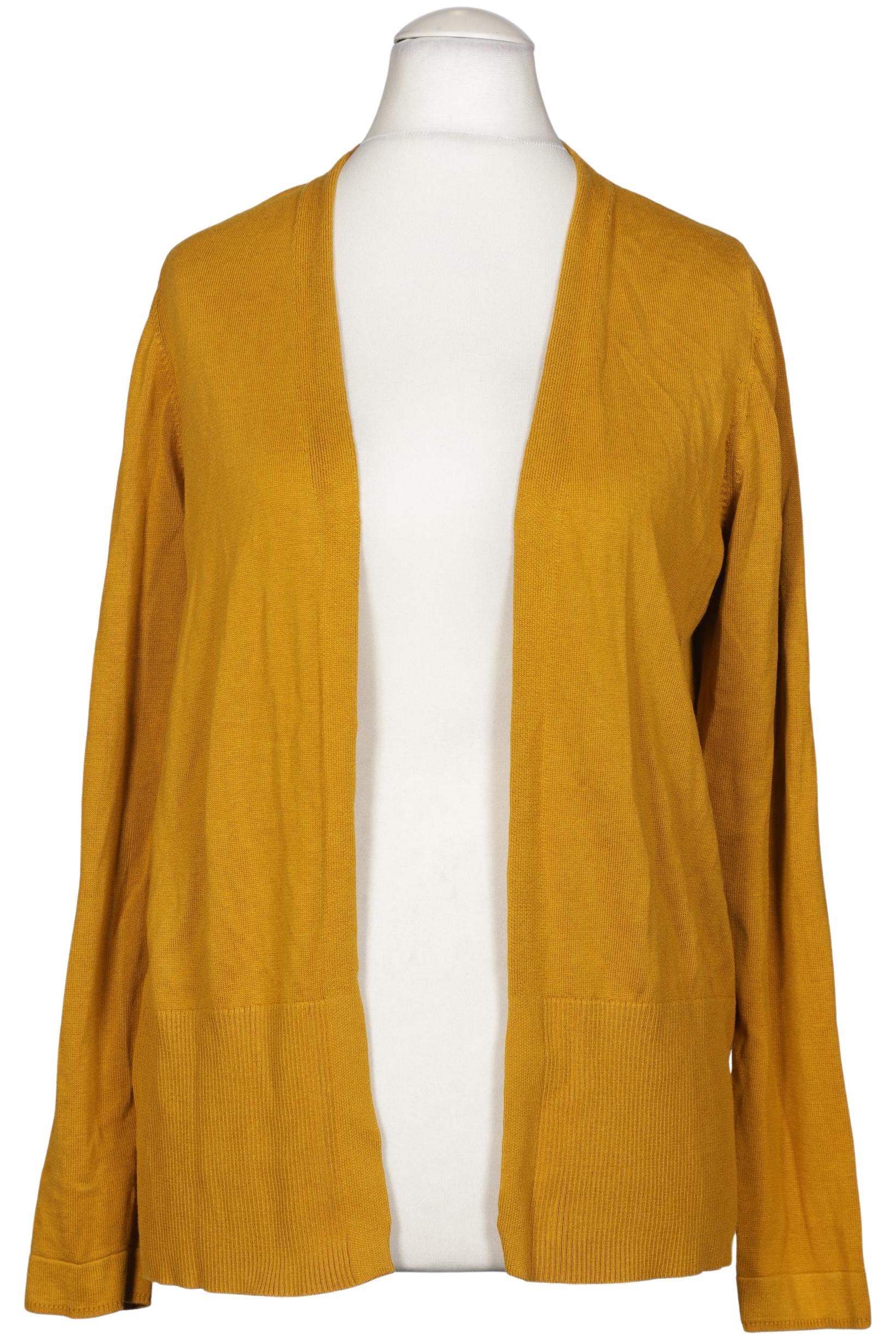 

s.Oliver Damen Strickjacke, gelb, Gr. 38