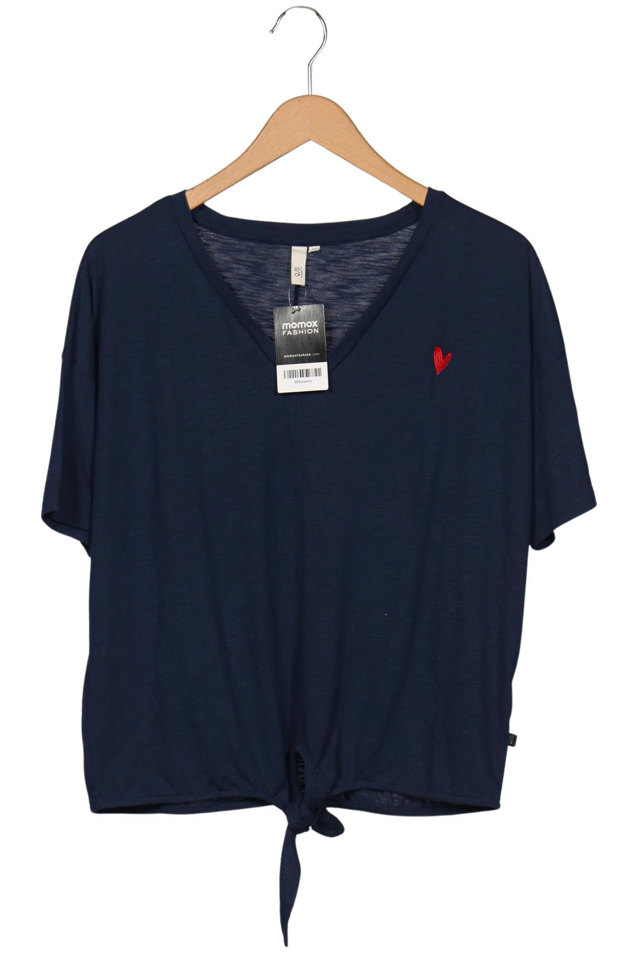 

s.Oliver Damen T-Shirt, marineblau, Gr. 38