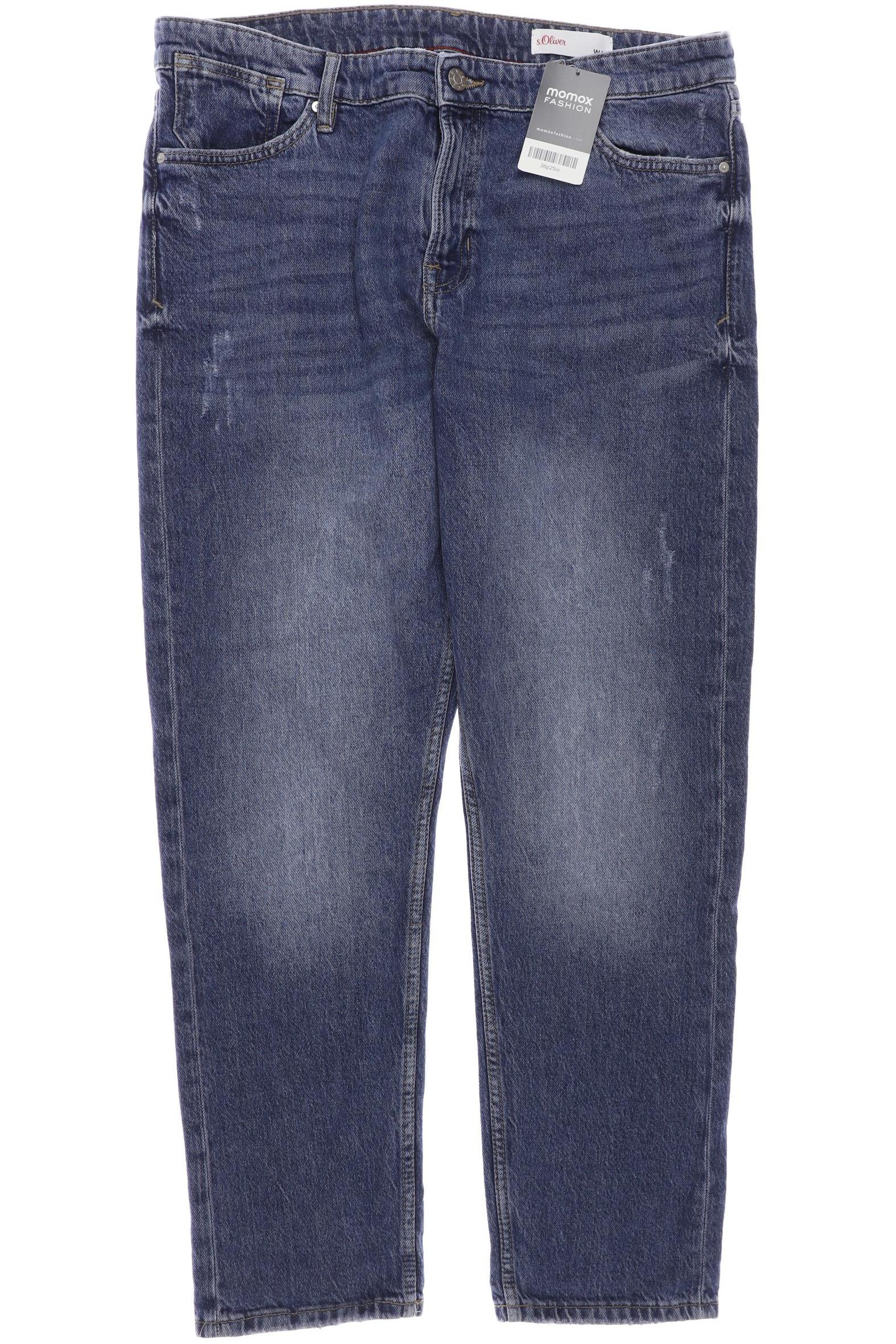 

s.Oliver Damen Jeans, marineblau