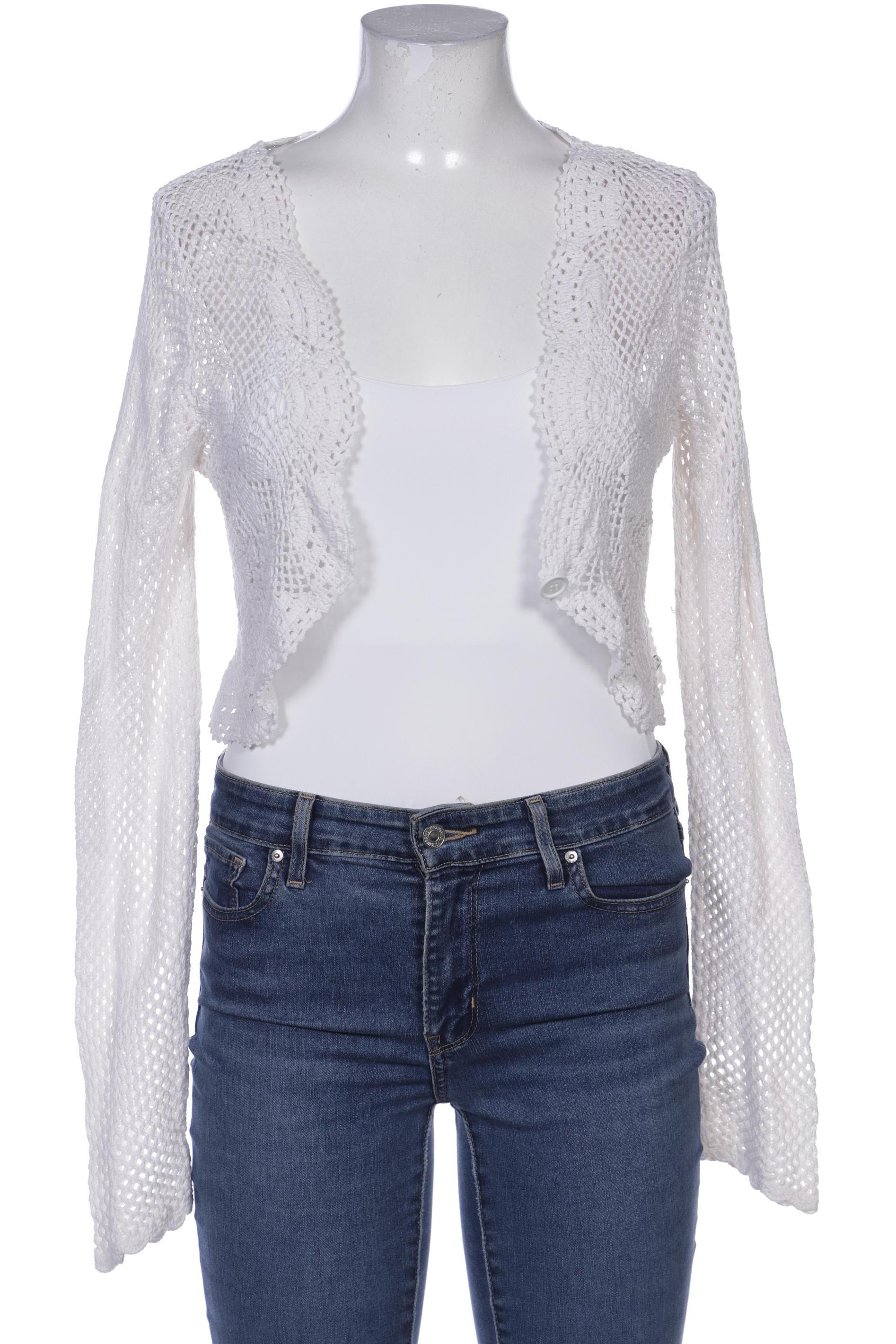 

s.Oliver Damen Strickjacke, weiß, Gr. 40
