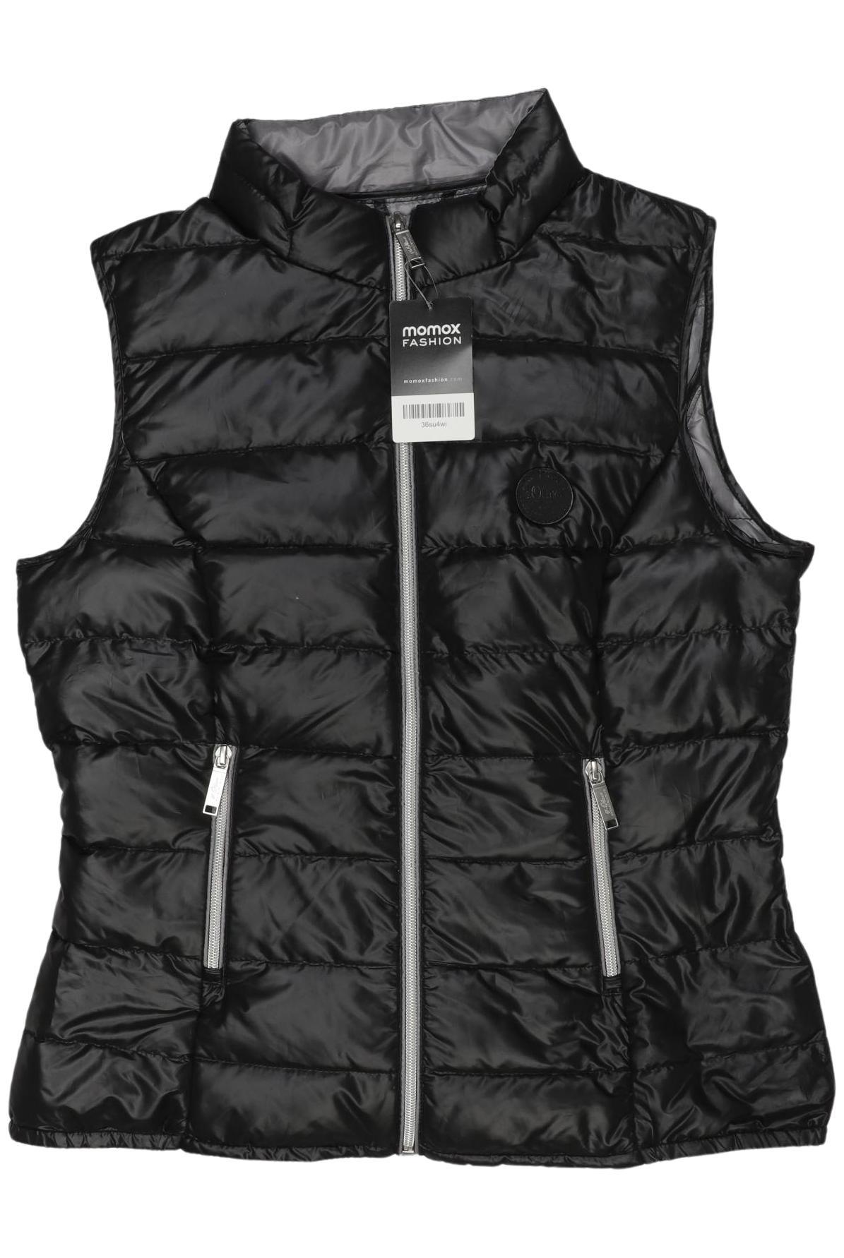 

s.Oliver Damen Weste, schwarz, Gr. 38