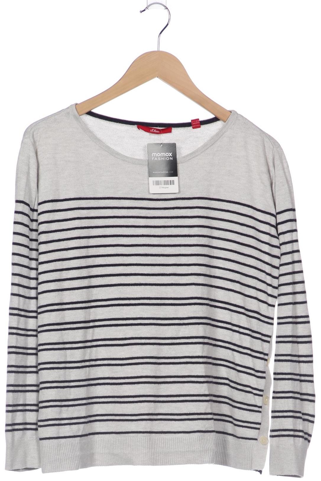 

s.Oliver Damen Pullover, grau, Gr. 38