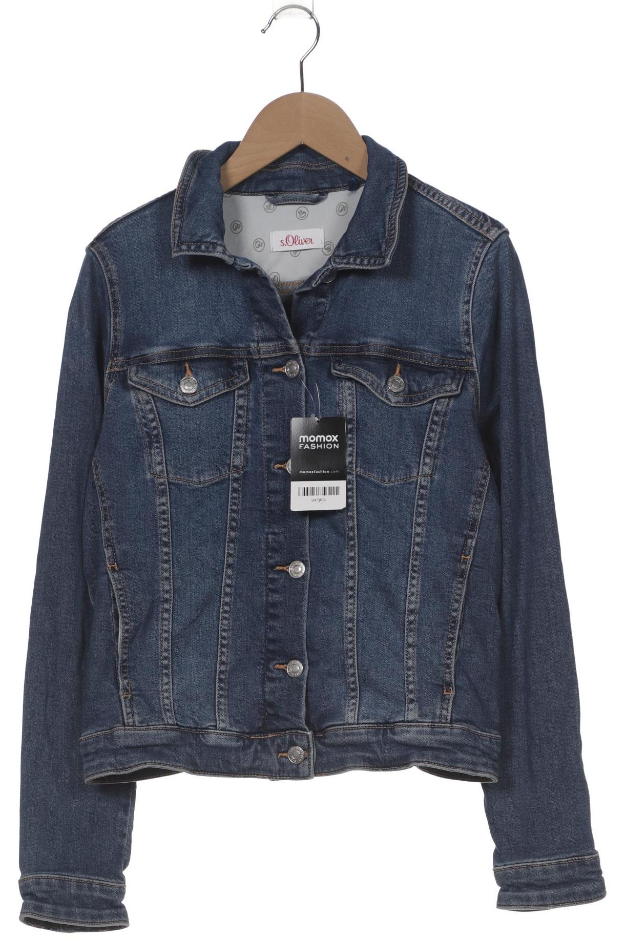 

s.Oliver Damen Jacke, blau, Gr. 36