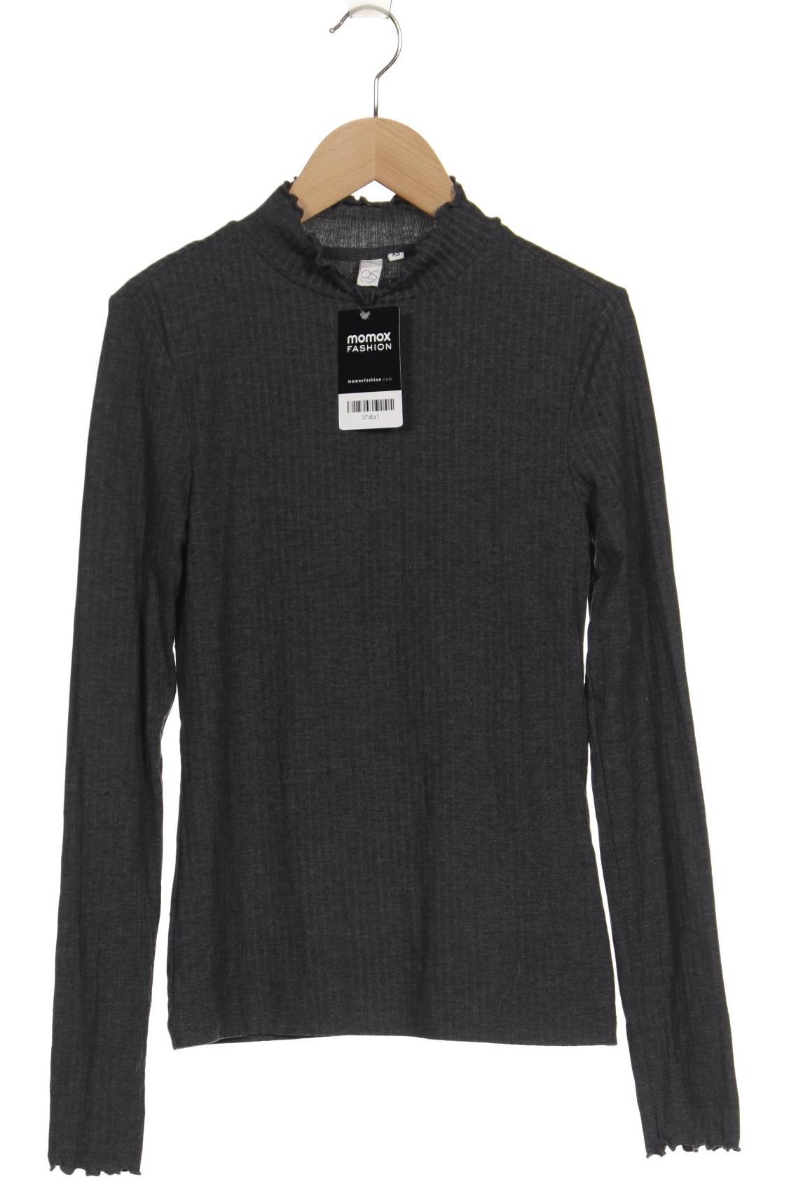 

s.Oliver Damen Langarmshirt, grau, Gr. 34