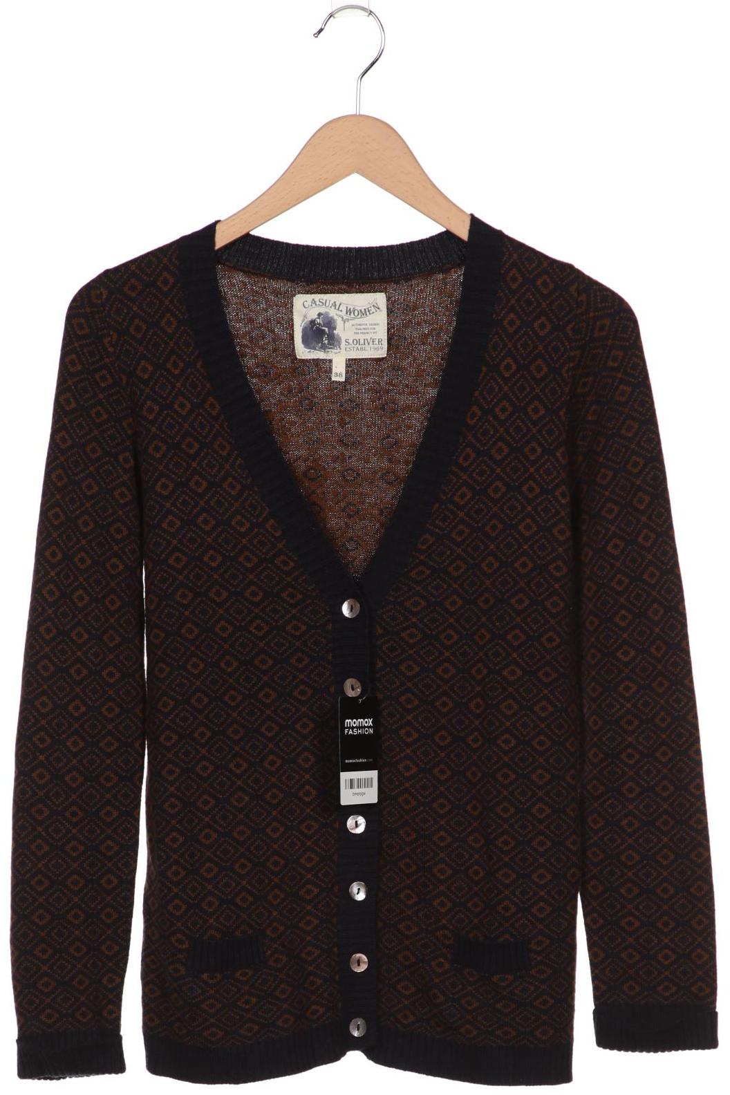 

s.Oliver Damen Strickjacke, marineblau, Gr. 38