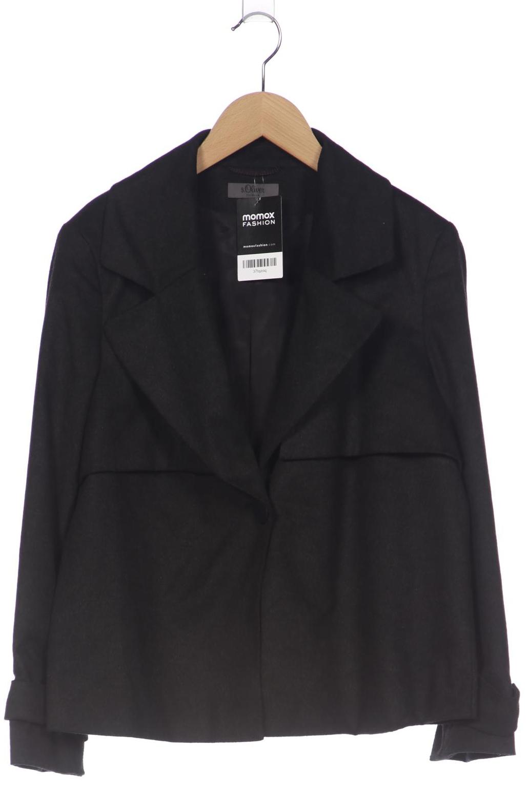 

s.Oliver Damen Jacke, schwarz, Gr. 40