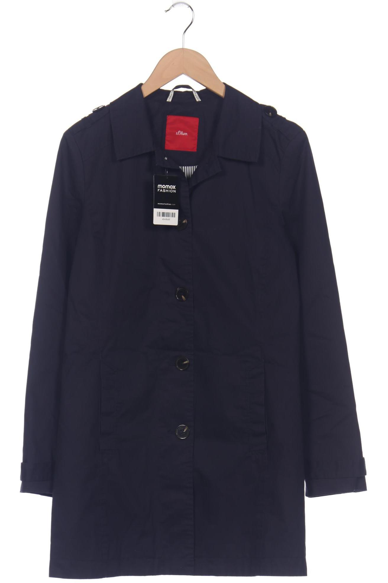 

s.Oliver Damen Mantel, marineblau, Gr. 38