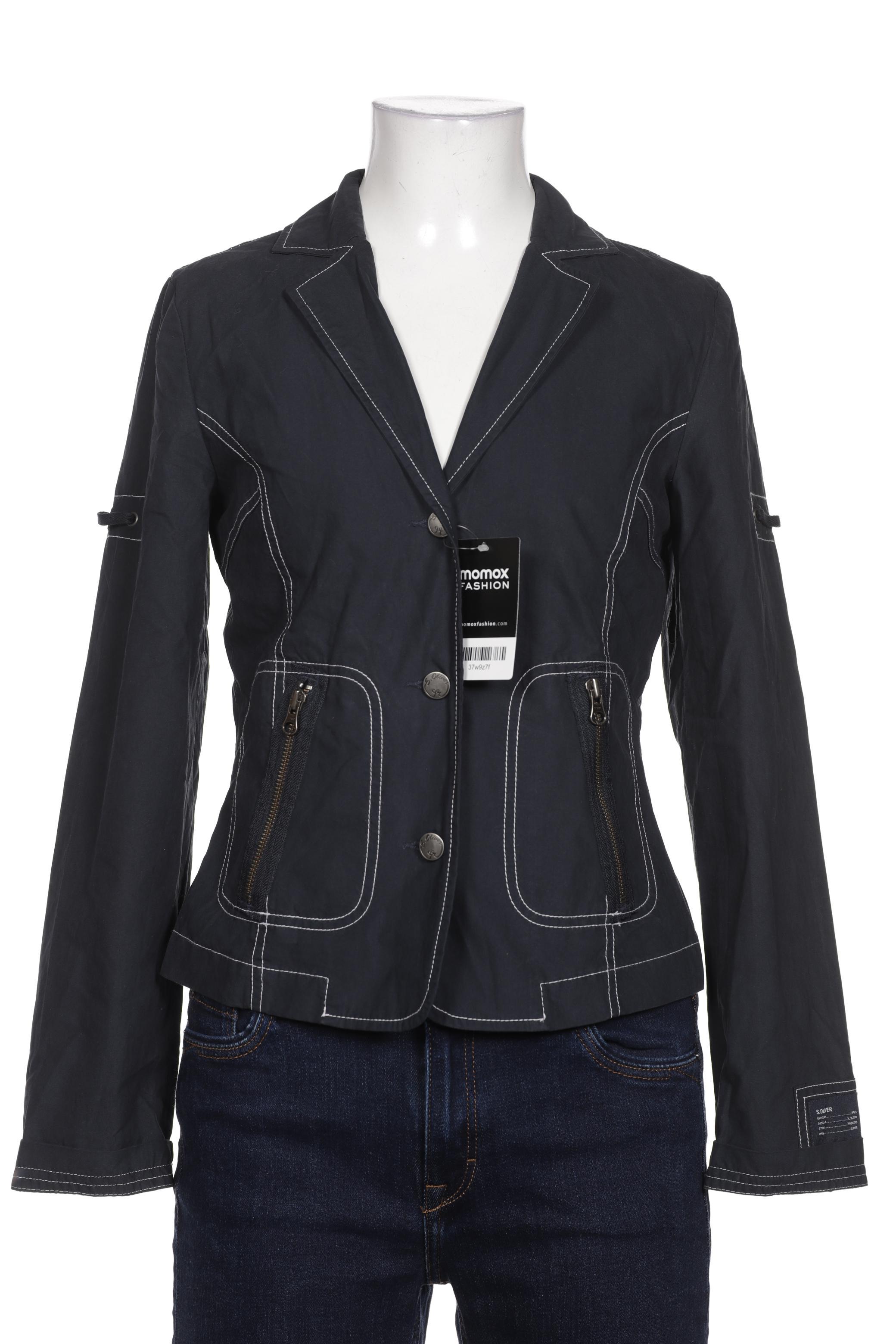 

s.Oliver Damen Blazer, marineblau