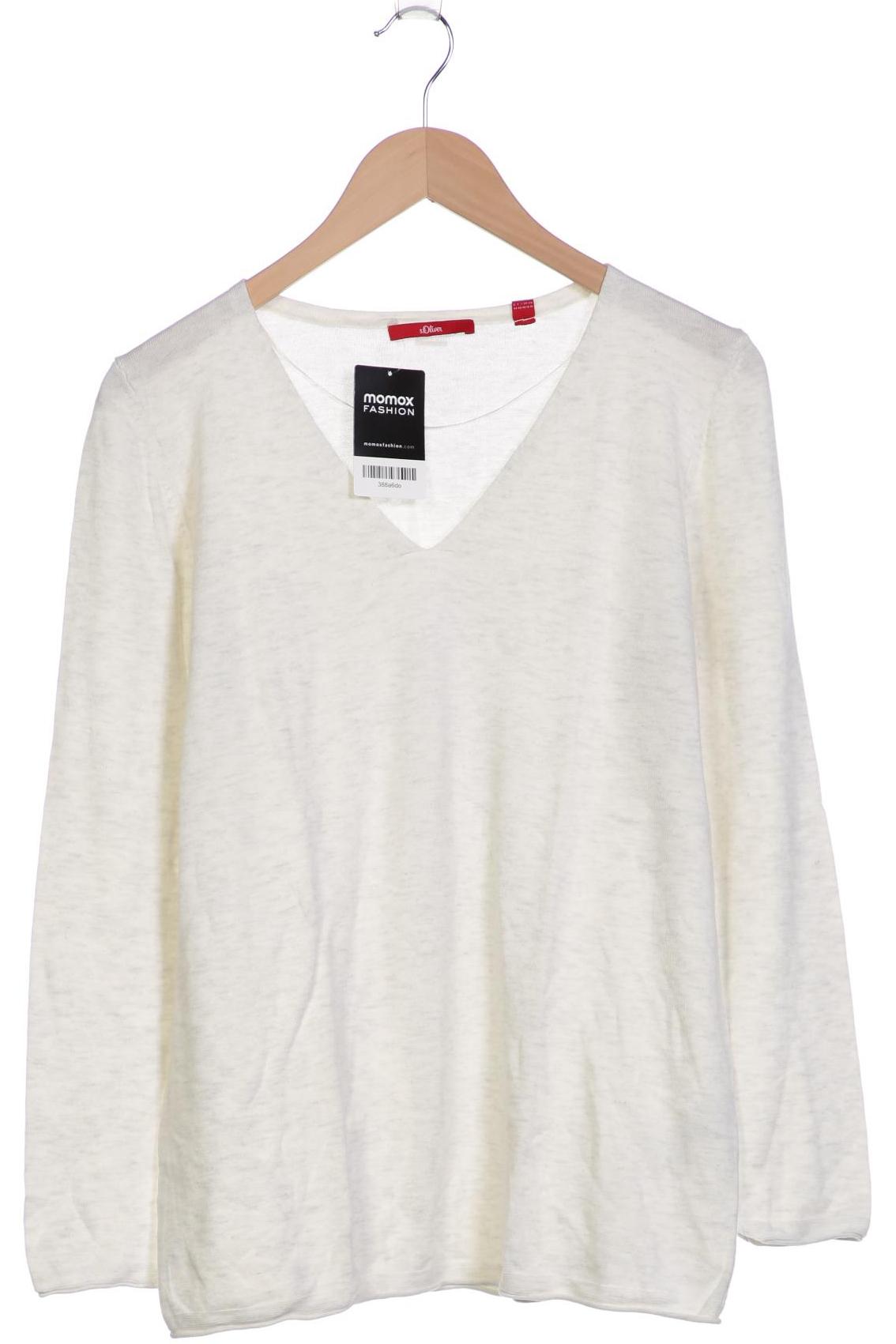 

s.Oliver Damen Pullover, cremeweiß, Gr. 44