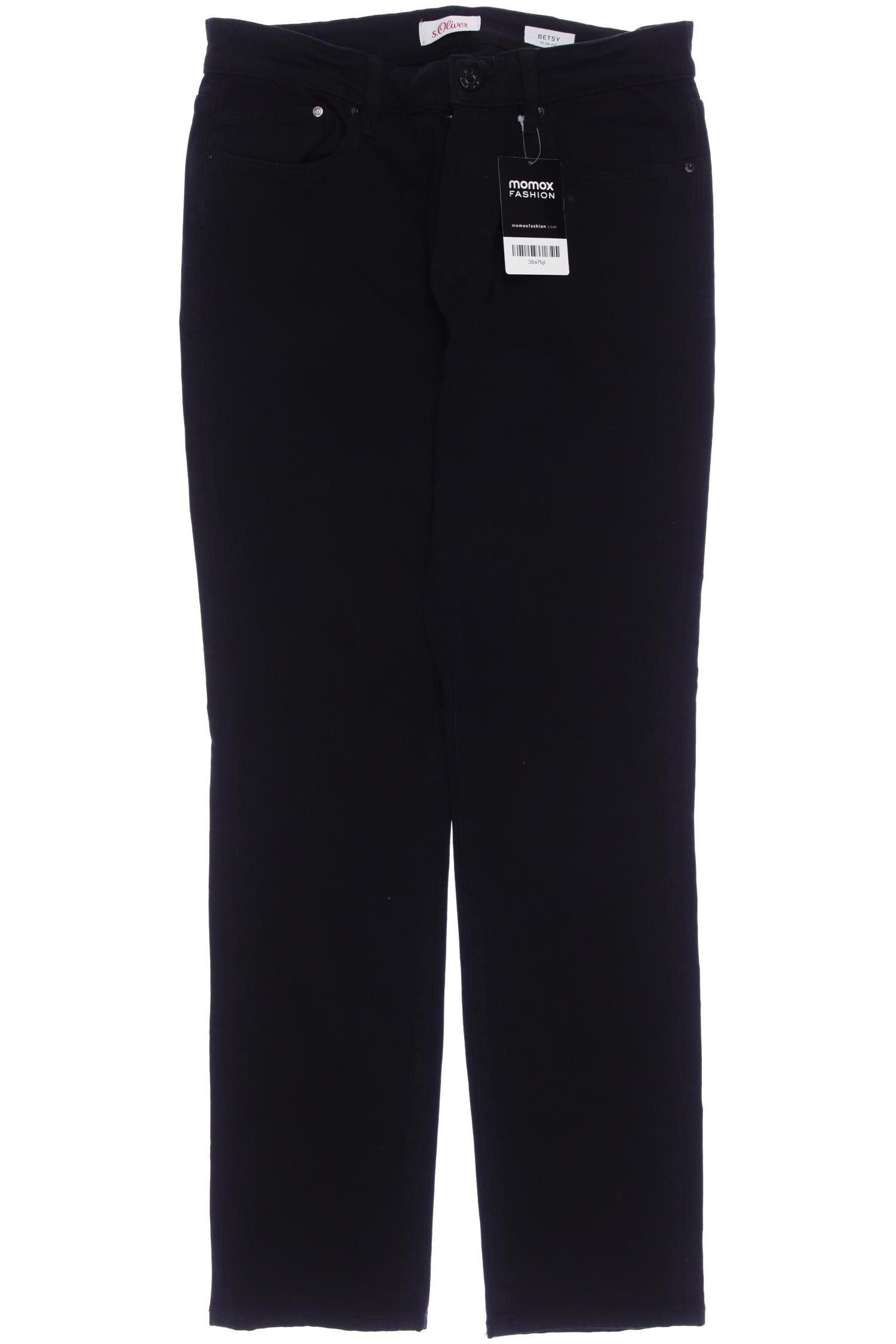 

s.Oliver Damen Jeans, schwarz, Gr. 36