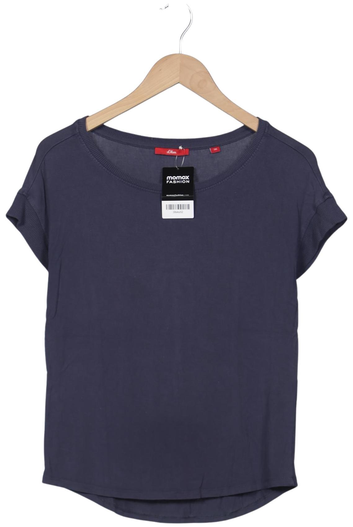 

s.Oliver Damen T-Shirt, marineblau, Gr. 36