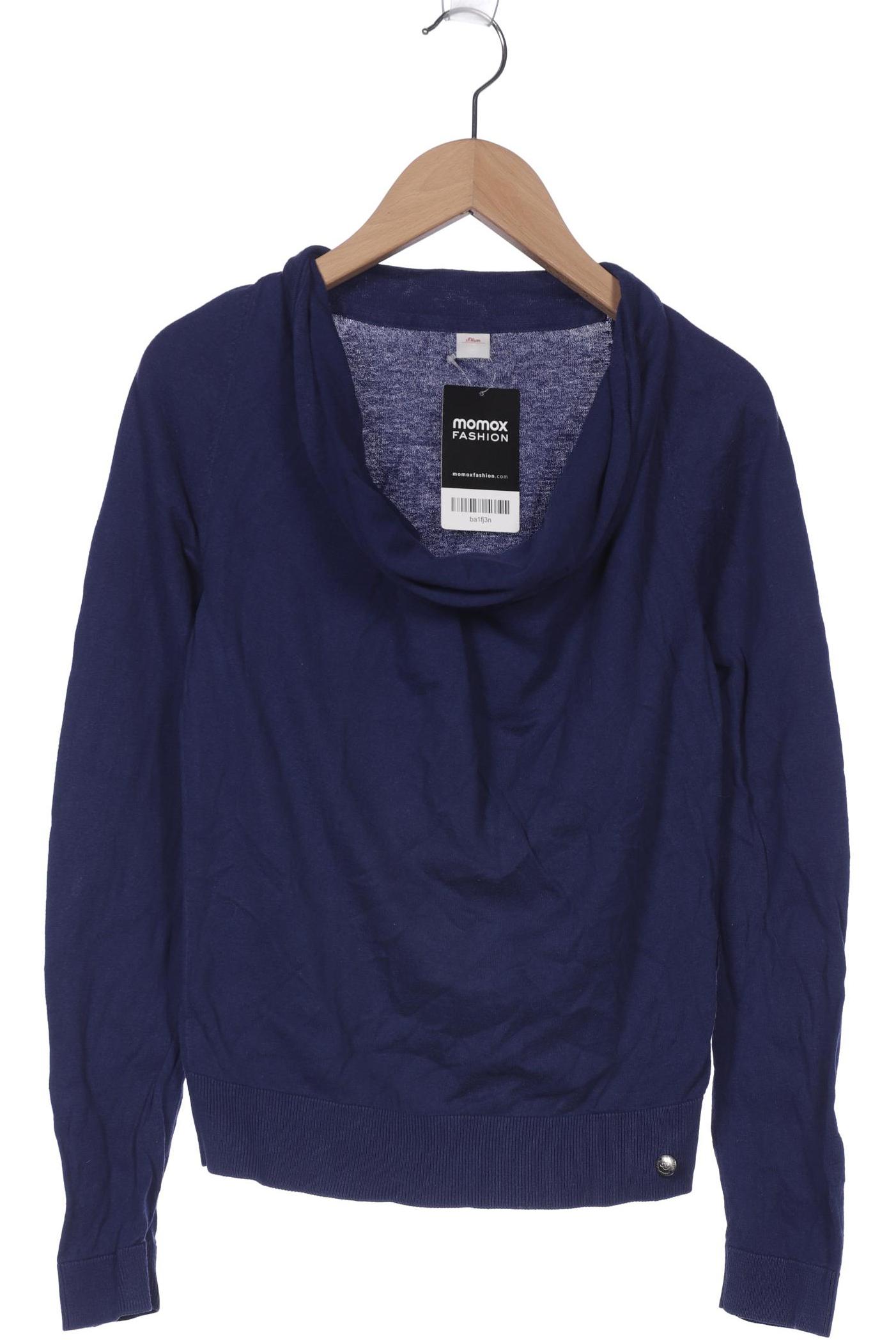 

s.Oliver Damen Pullover, blau, Gr. 34
