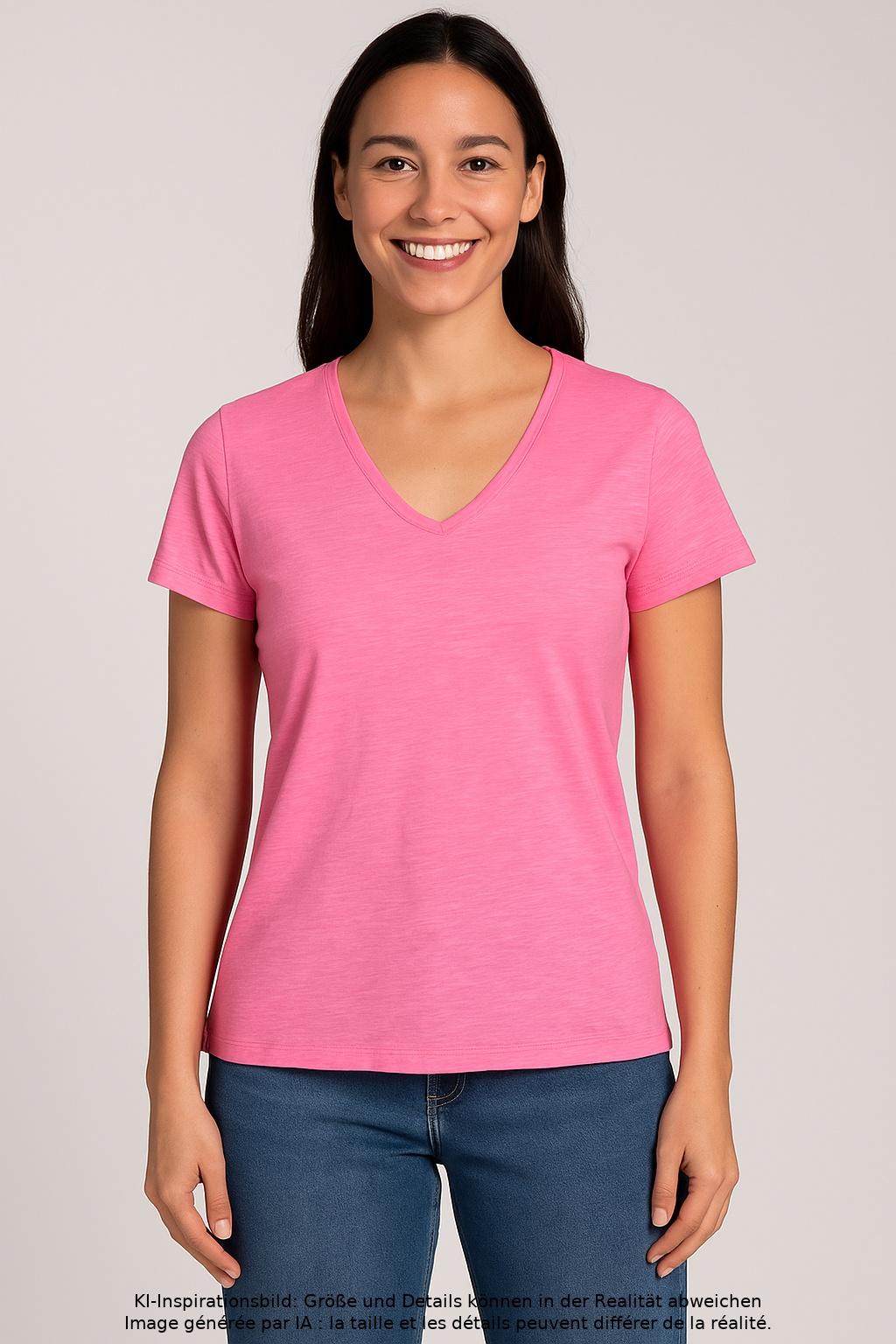 

s.Oliver Damen T-Shirt, pink, Gr. 42