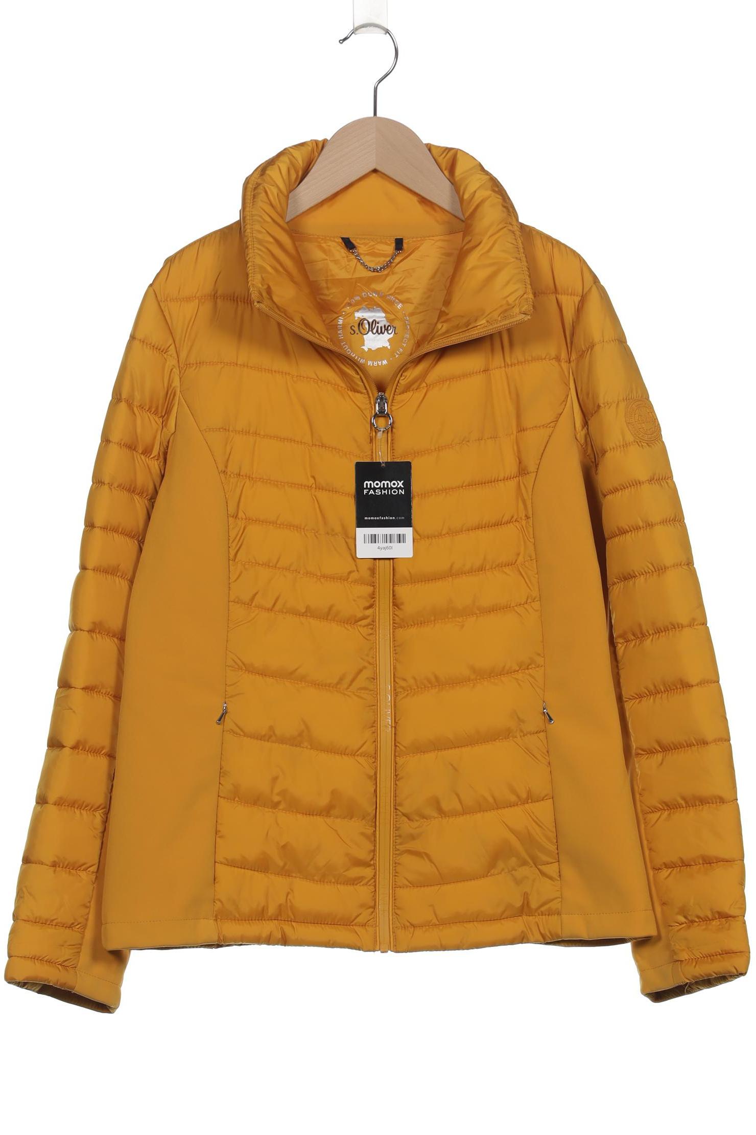 

s.Oliver Damen Jacke, gelb, Gr. 40