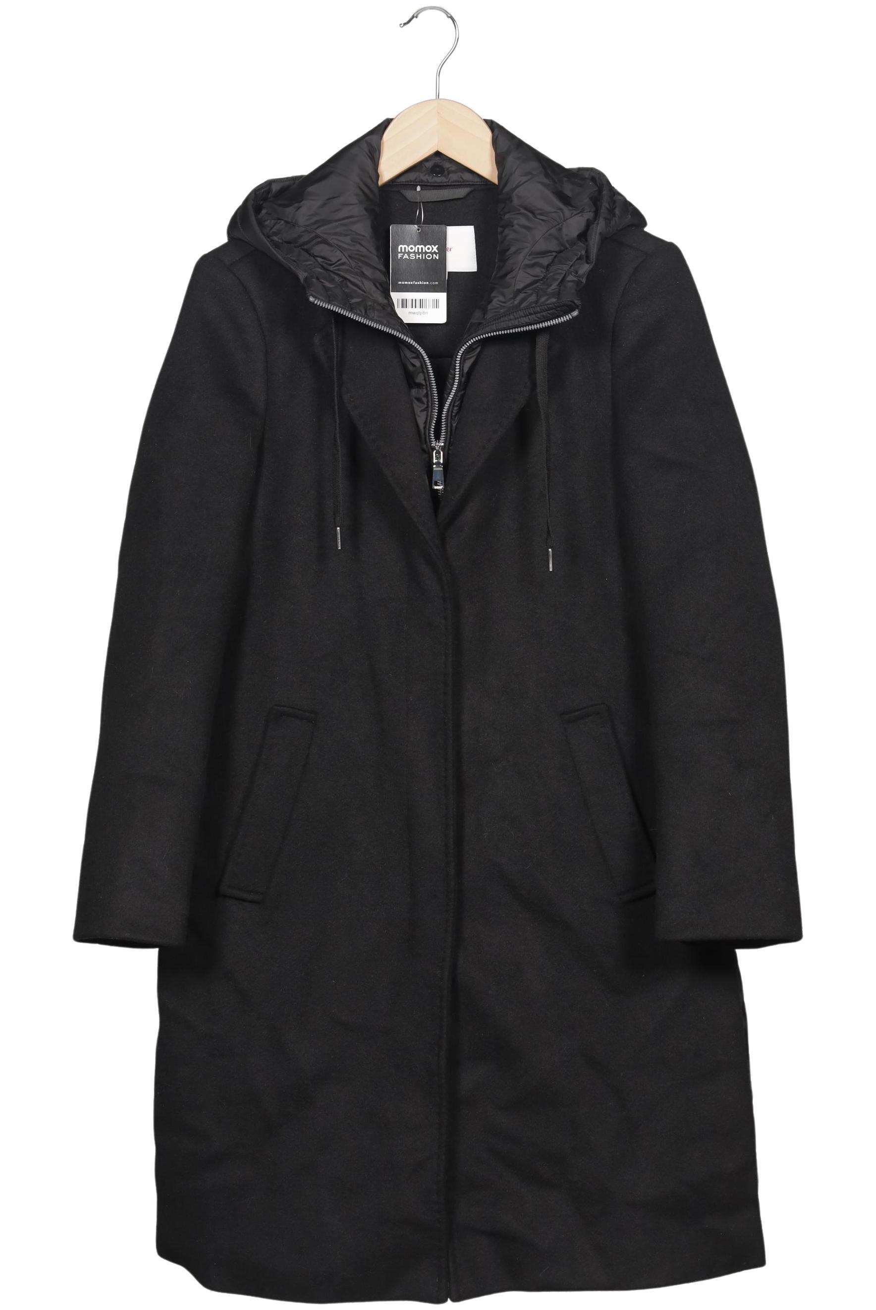 

s.Oliver Damen Mantel, schwarz, Gr. 36