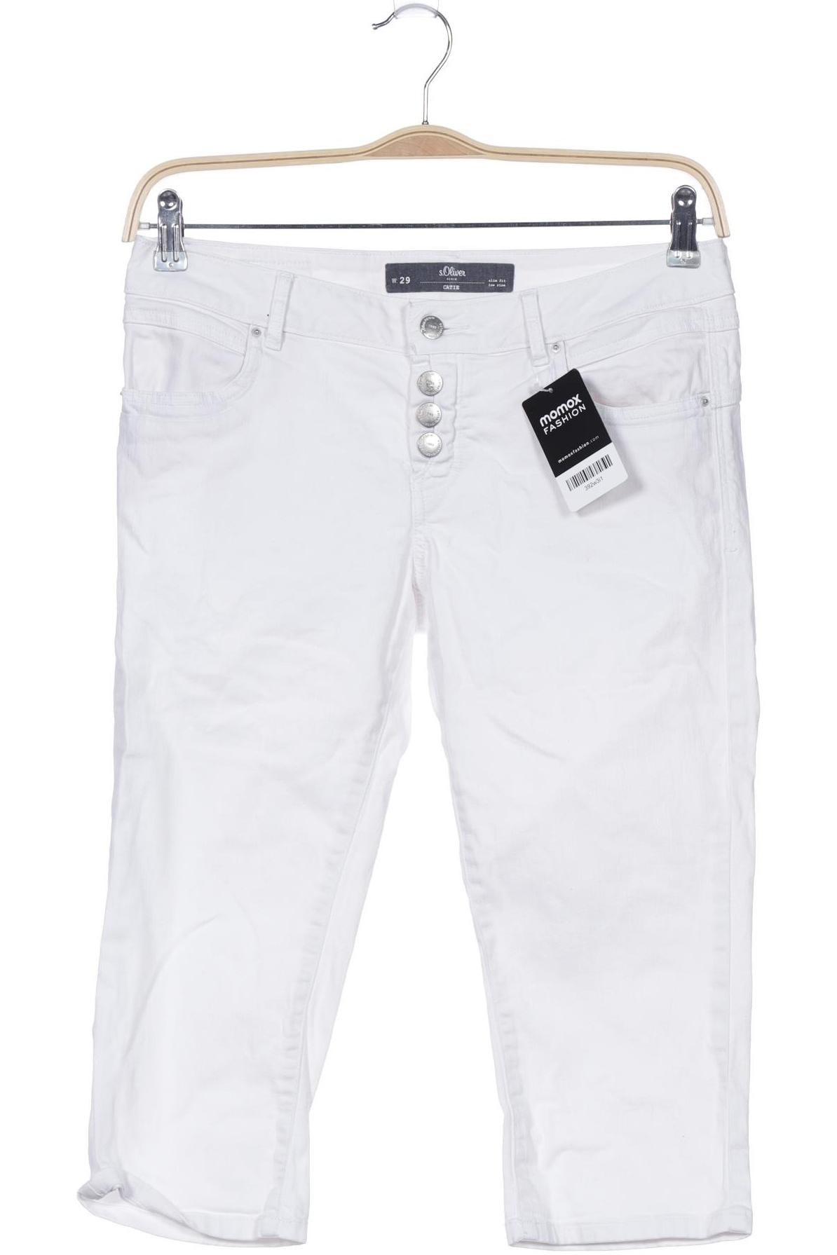

s.Oliver Damen Jeans, weiß, Gr. 29