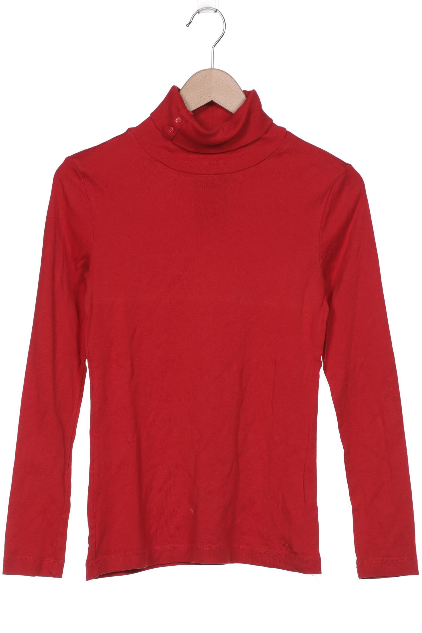 

s.Oliver Damen Langarmshirt, rot, Gr. 38