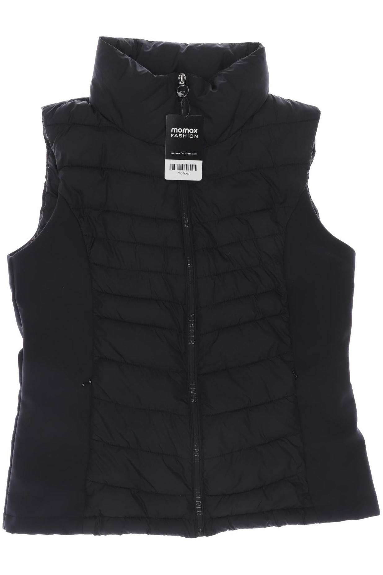

s.Oliver Damen Weste, schwarz, Gr. 40