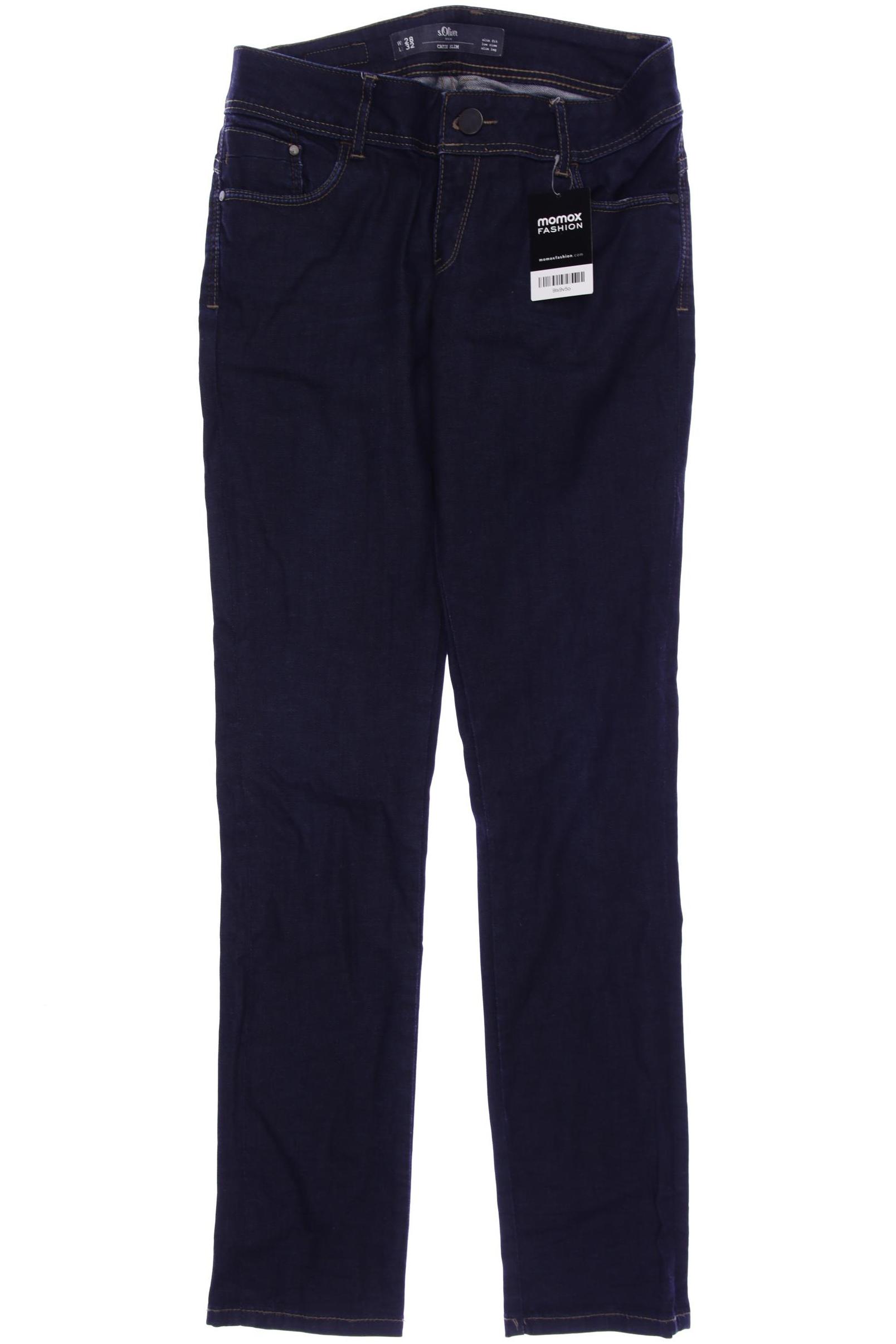 

s.Oliver Damen Jeans, marineblau