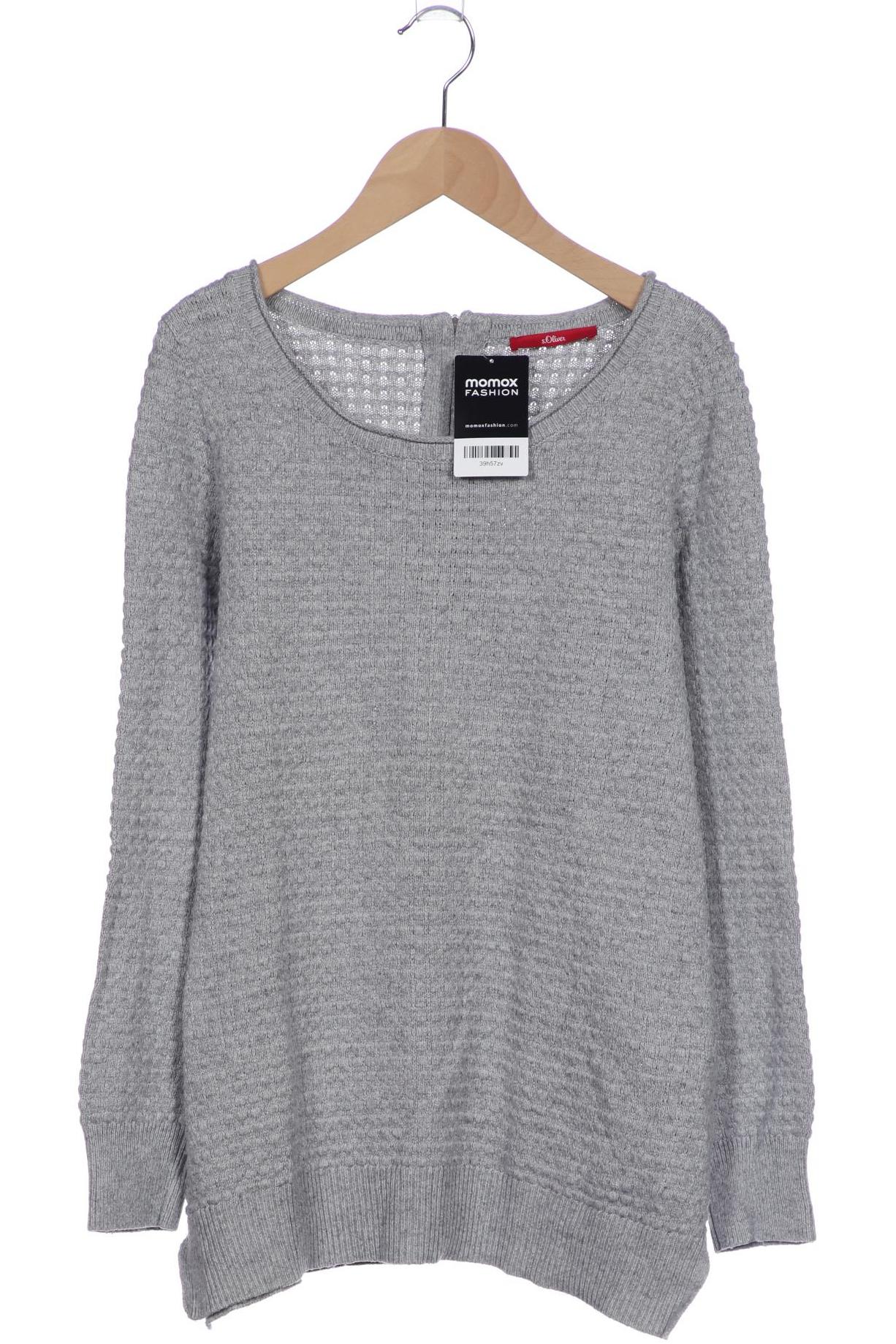 

s.Oliver Damen Pullover, grau, Gr. 40