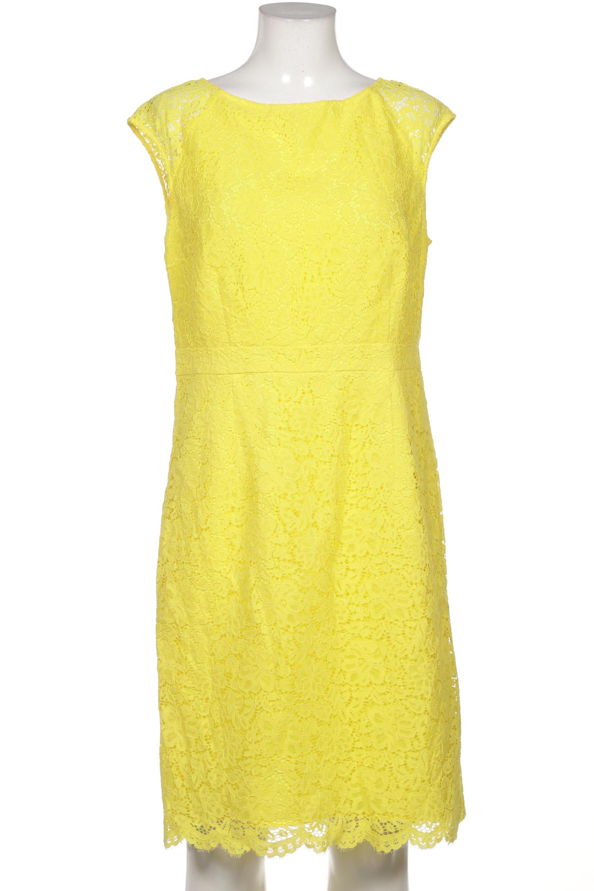 

s.Oliver Damen Kleid, gelb, Gr. 42