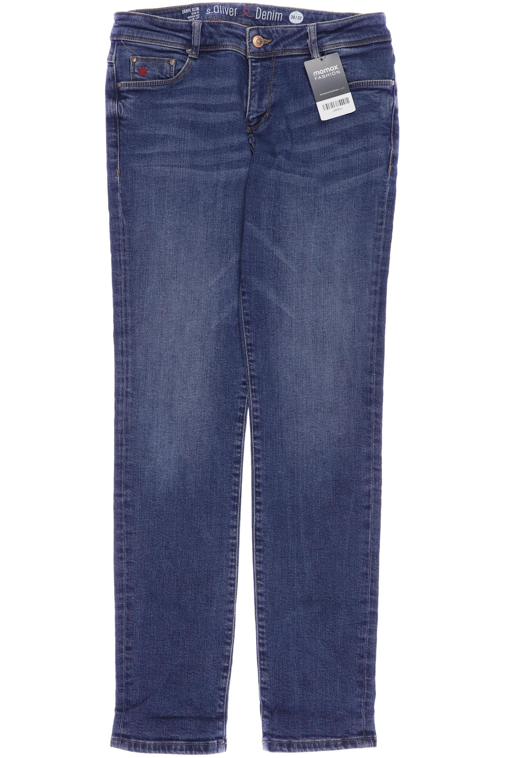 

s.Oliver Damen Jeans, blau, Gr. 38
