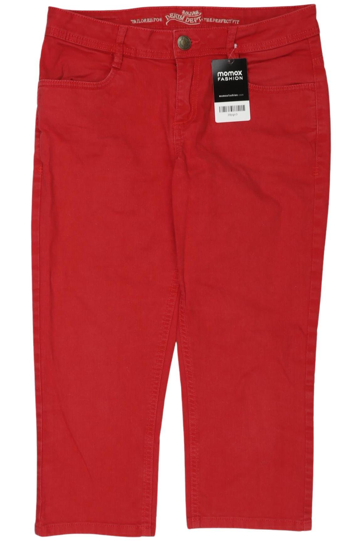

s.Oliver Damen Jeans, rot, Gr. 36