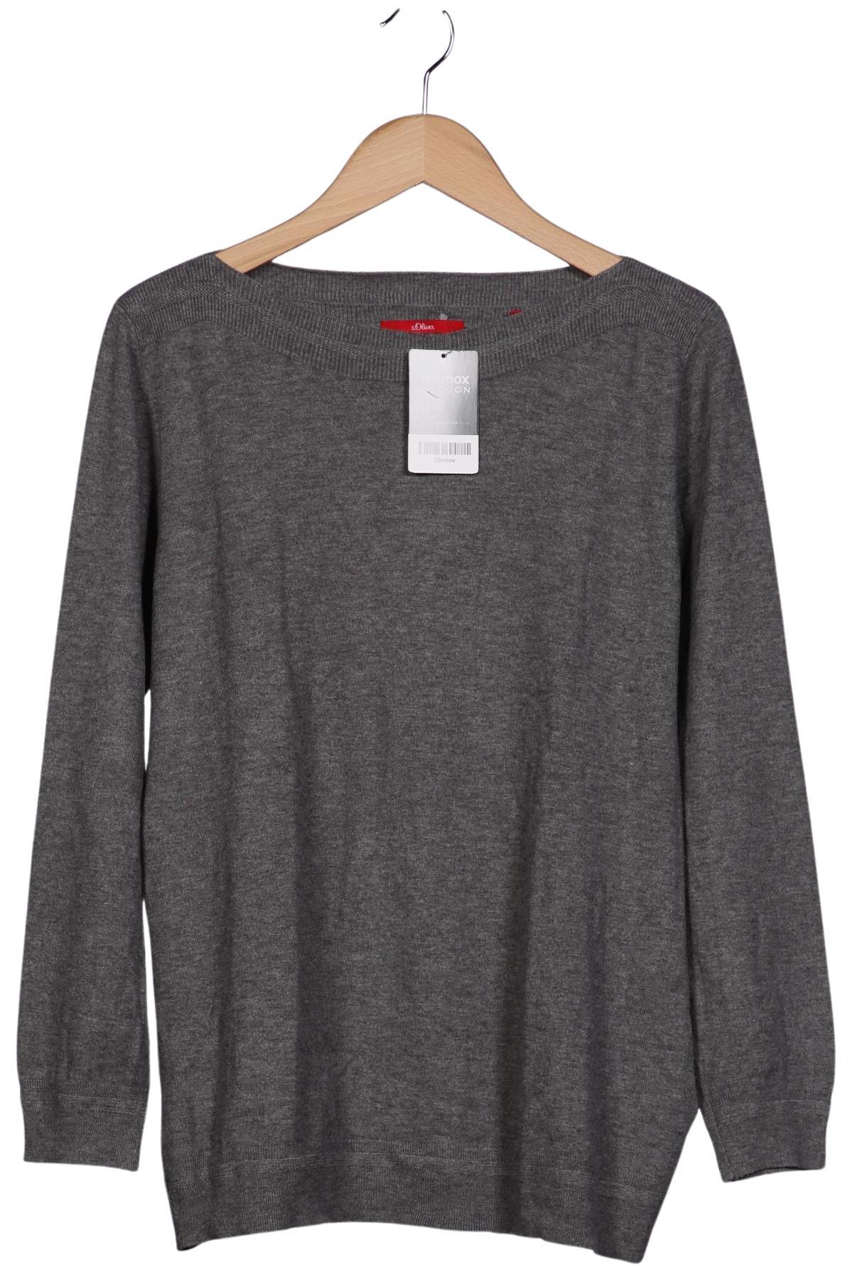 

s.Oliver Damen Pullover, grau, Gr. 44