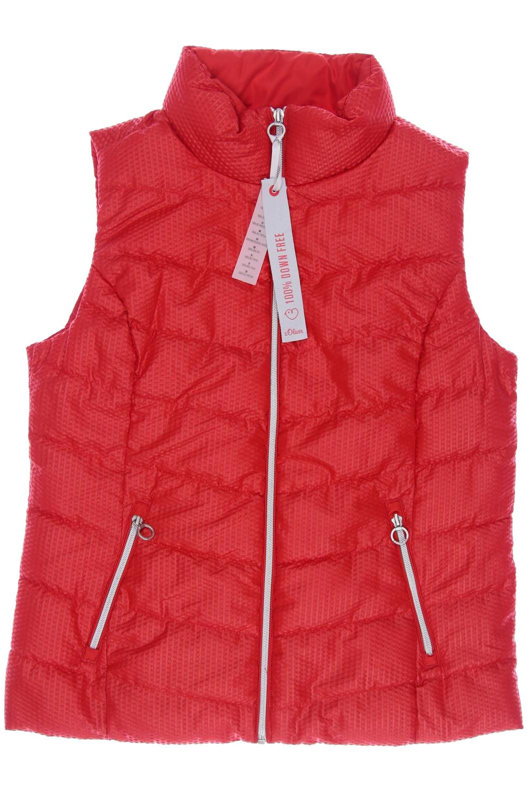 

s.Oliver Damen Weste, rot