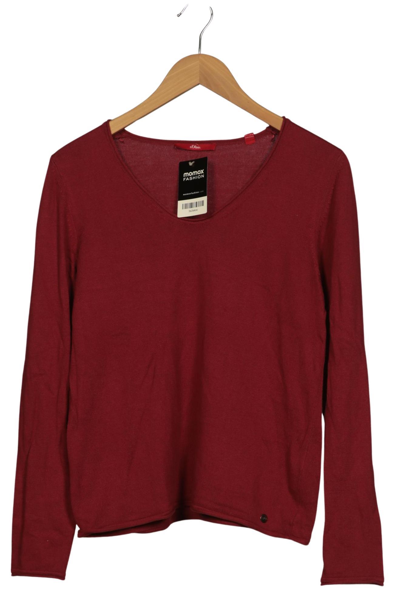 

s.Oliver Damen Pullover, rot, Gr. 38