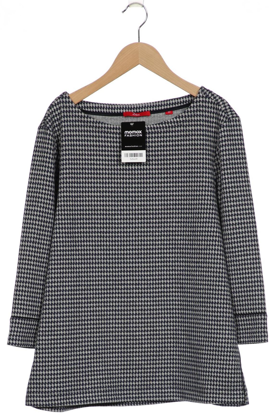 

s.Oliver Damen Pullover, marineblau