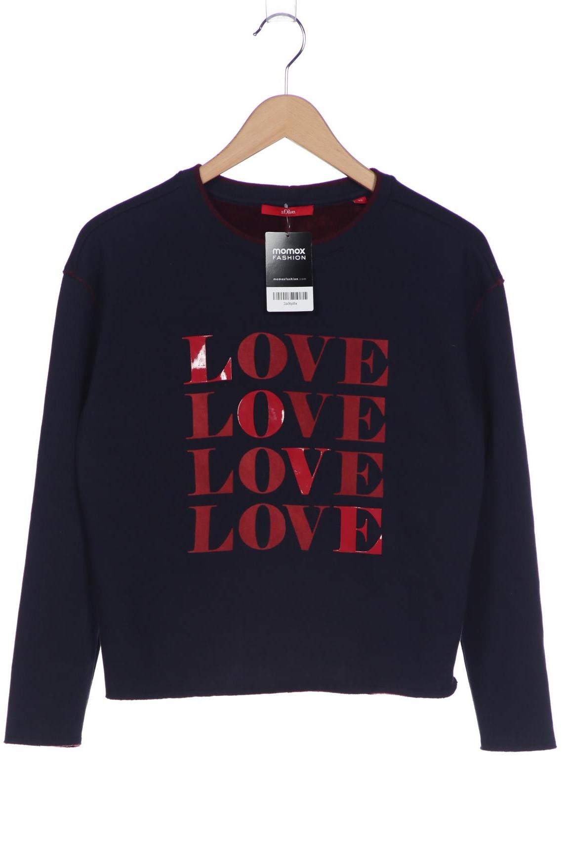 

s.Oliver Damen Sweatshirt, marineblau, Gr. 32