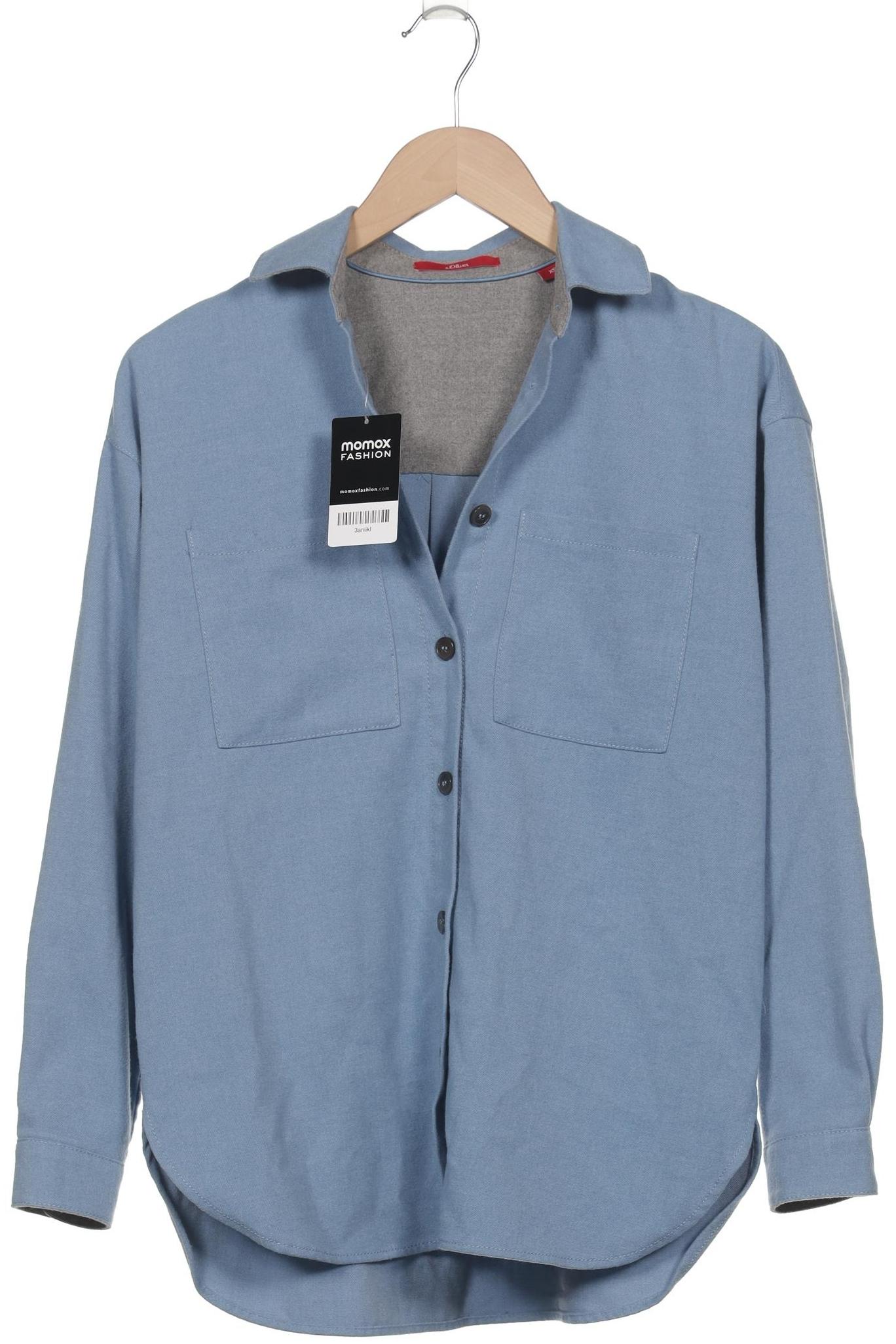 

s.Oliver Damen Jacke, blau, Gr. 34