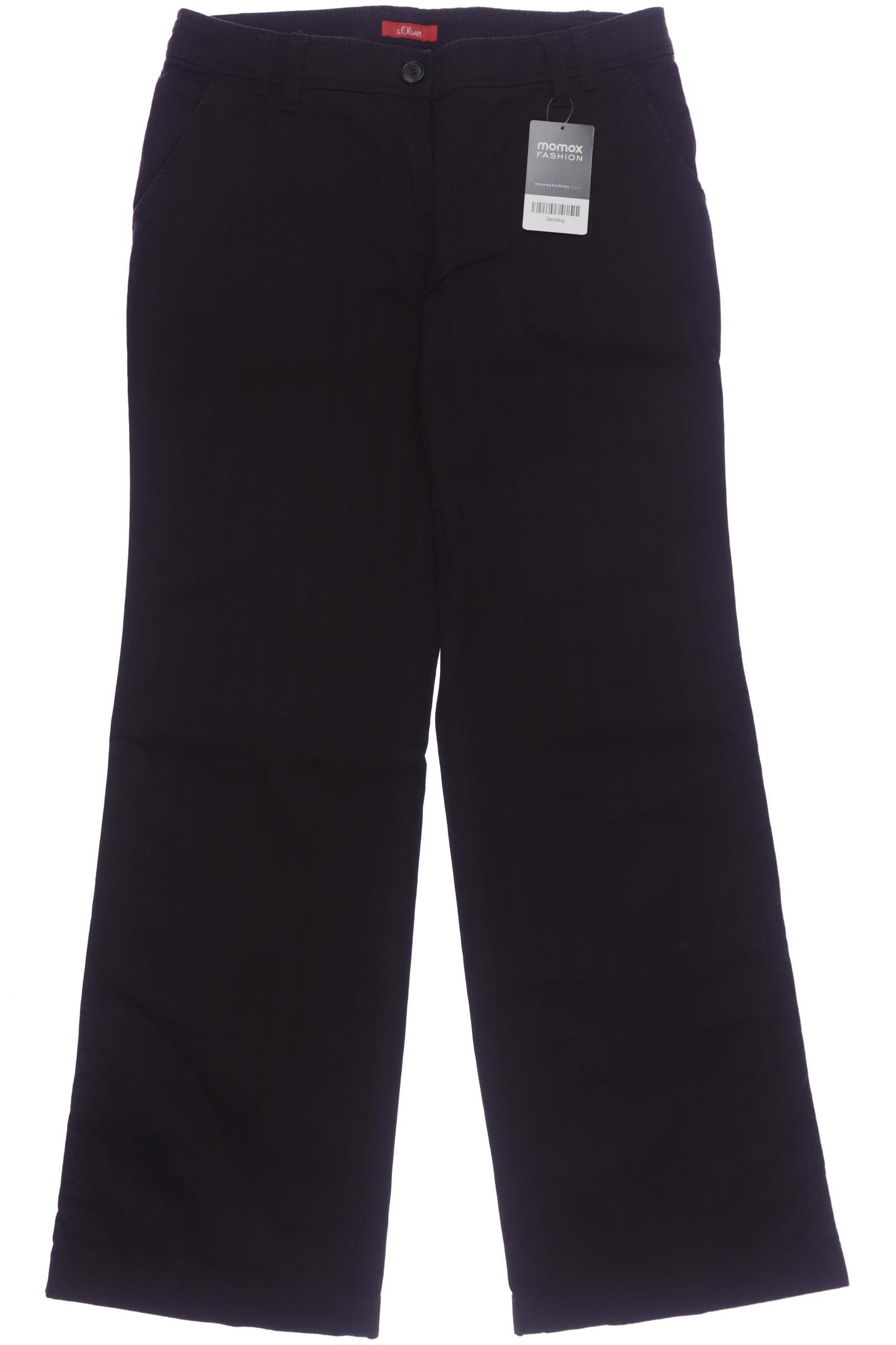 

s.Oliver Damen Stoffhose, bordeaux, Gr. 36