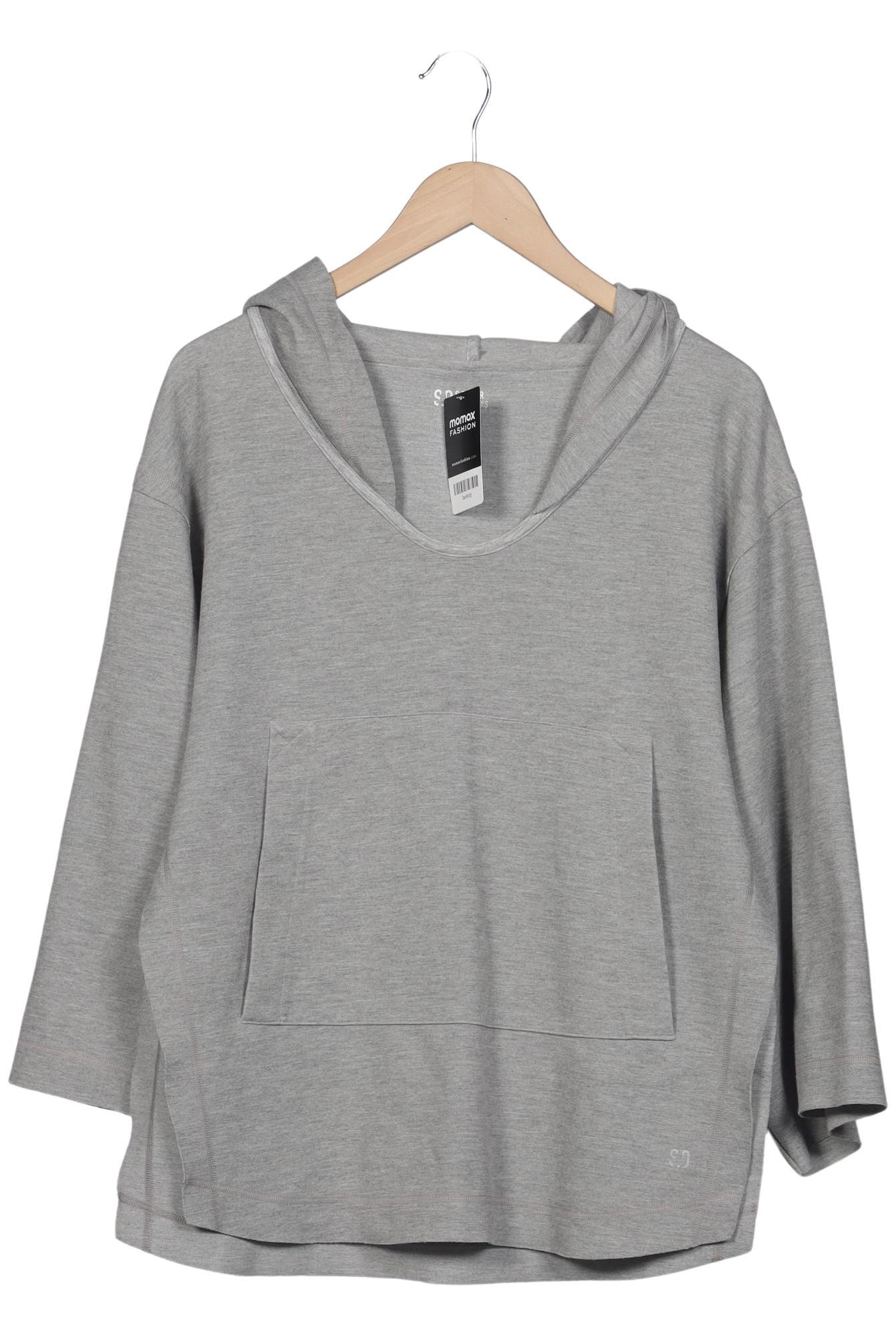 

s.Oliver Damen Kapuzenpullover, grau, Gr. 34