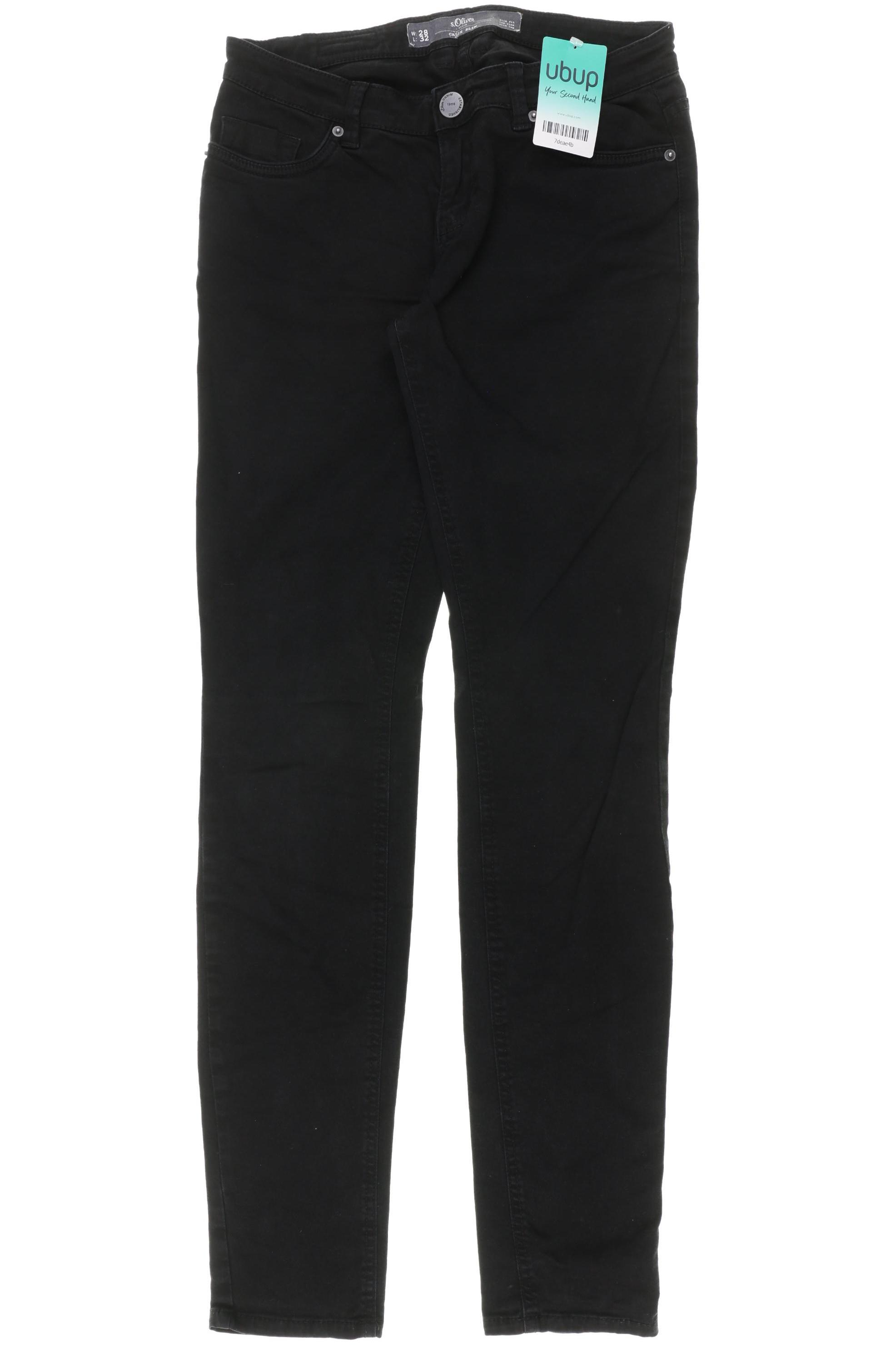 

s.Oliver Damen Jeans, schwarz, Gr. 28